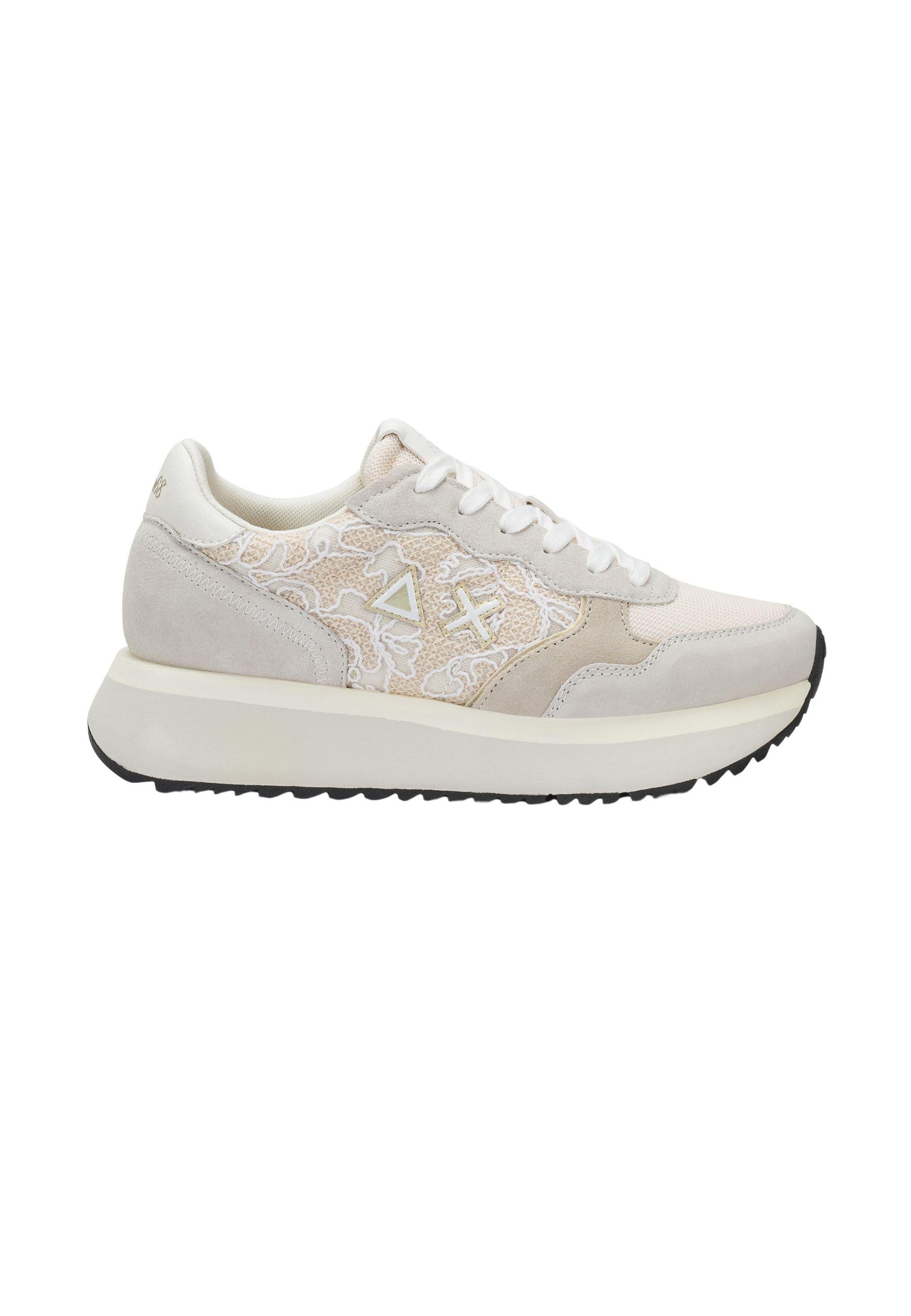 SUN68 Sneaker Donna - Colore Beige 