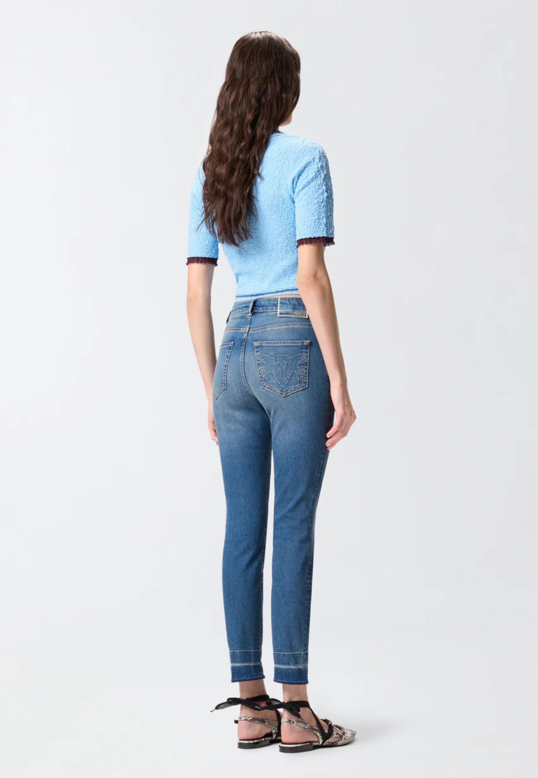 Jeans Skinny Fit Pinko in Denim Stretch 