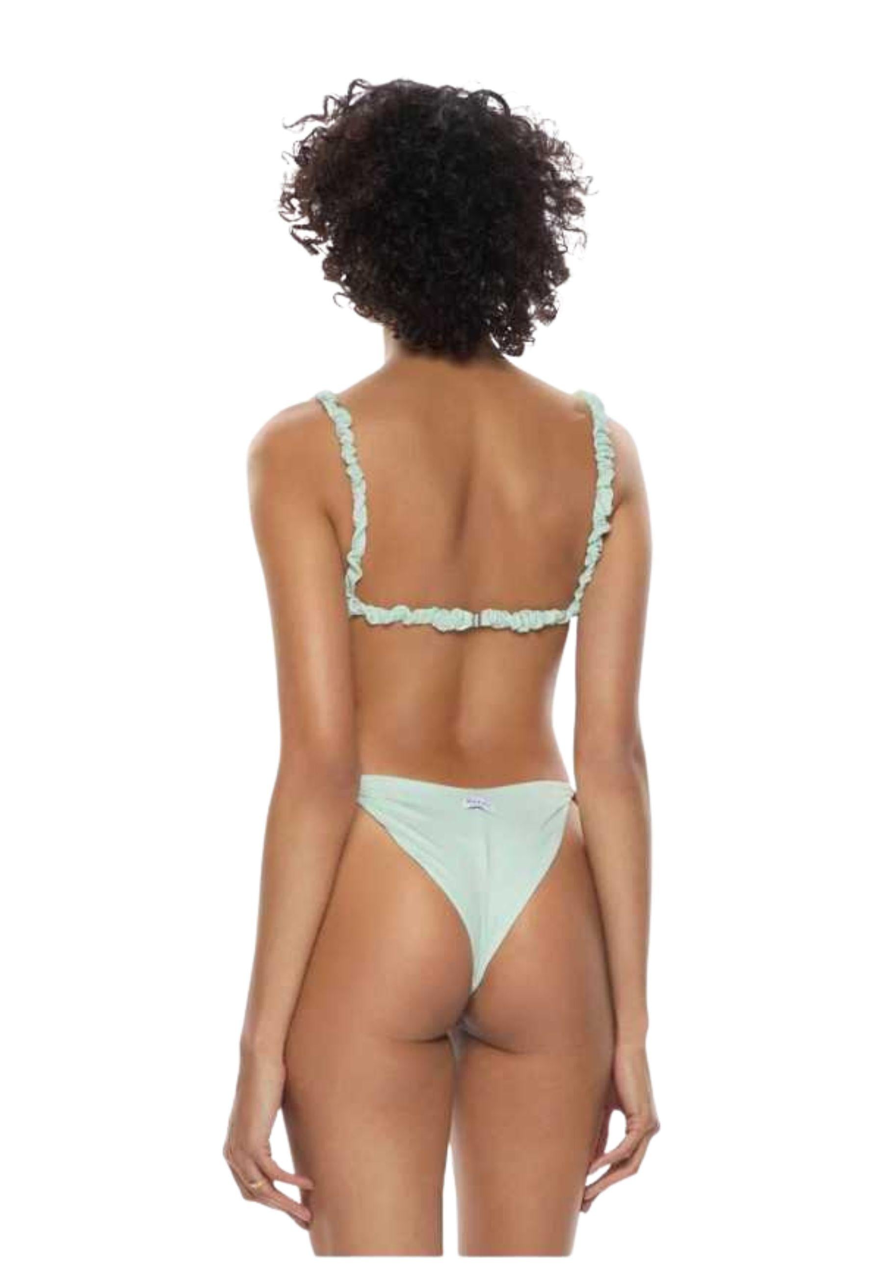 Bikini donna triangolo con fantasia tribale 