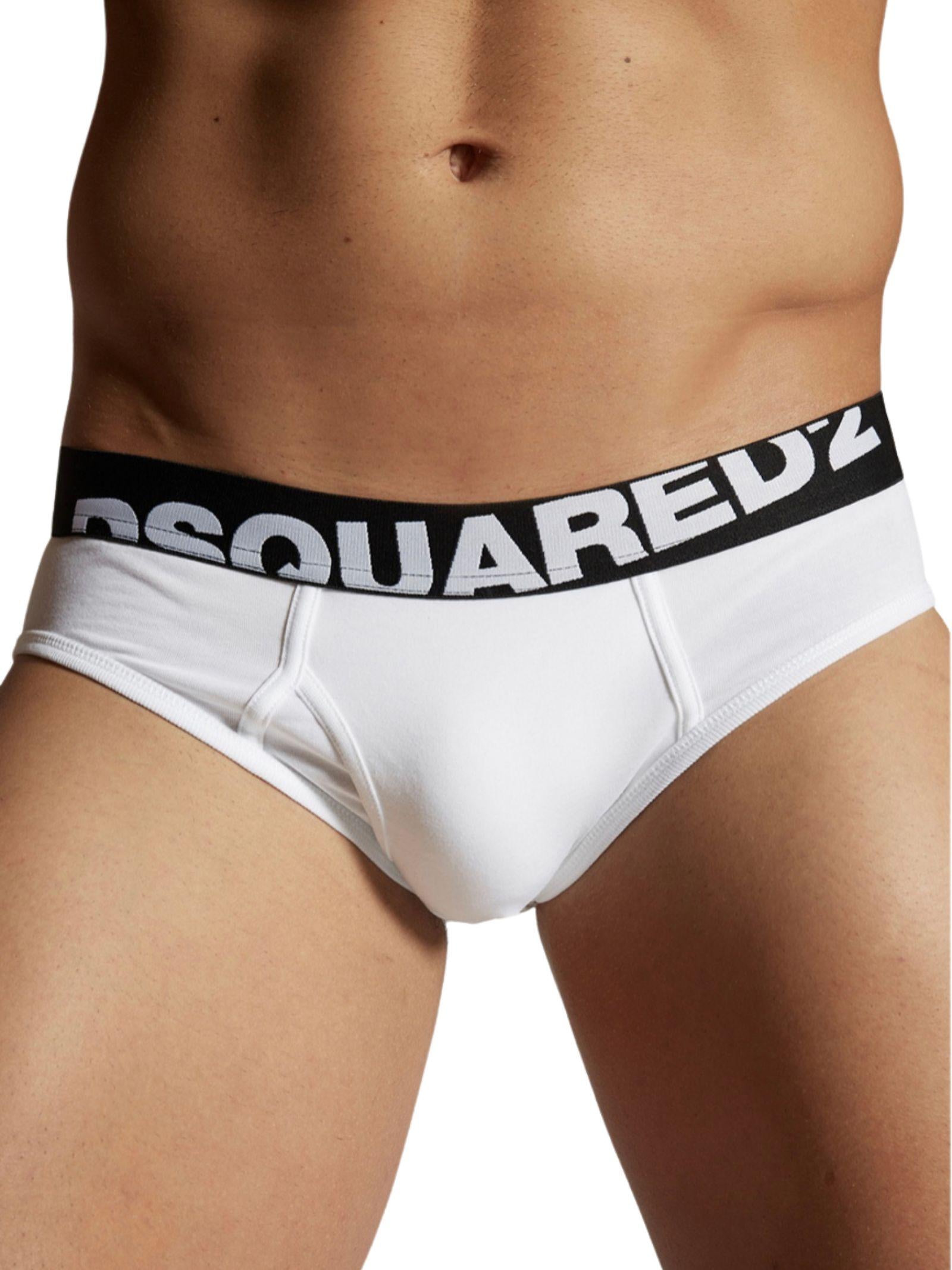 Set di due slip con logo 