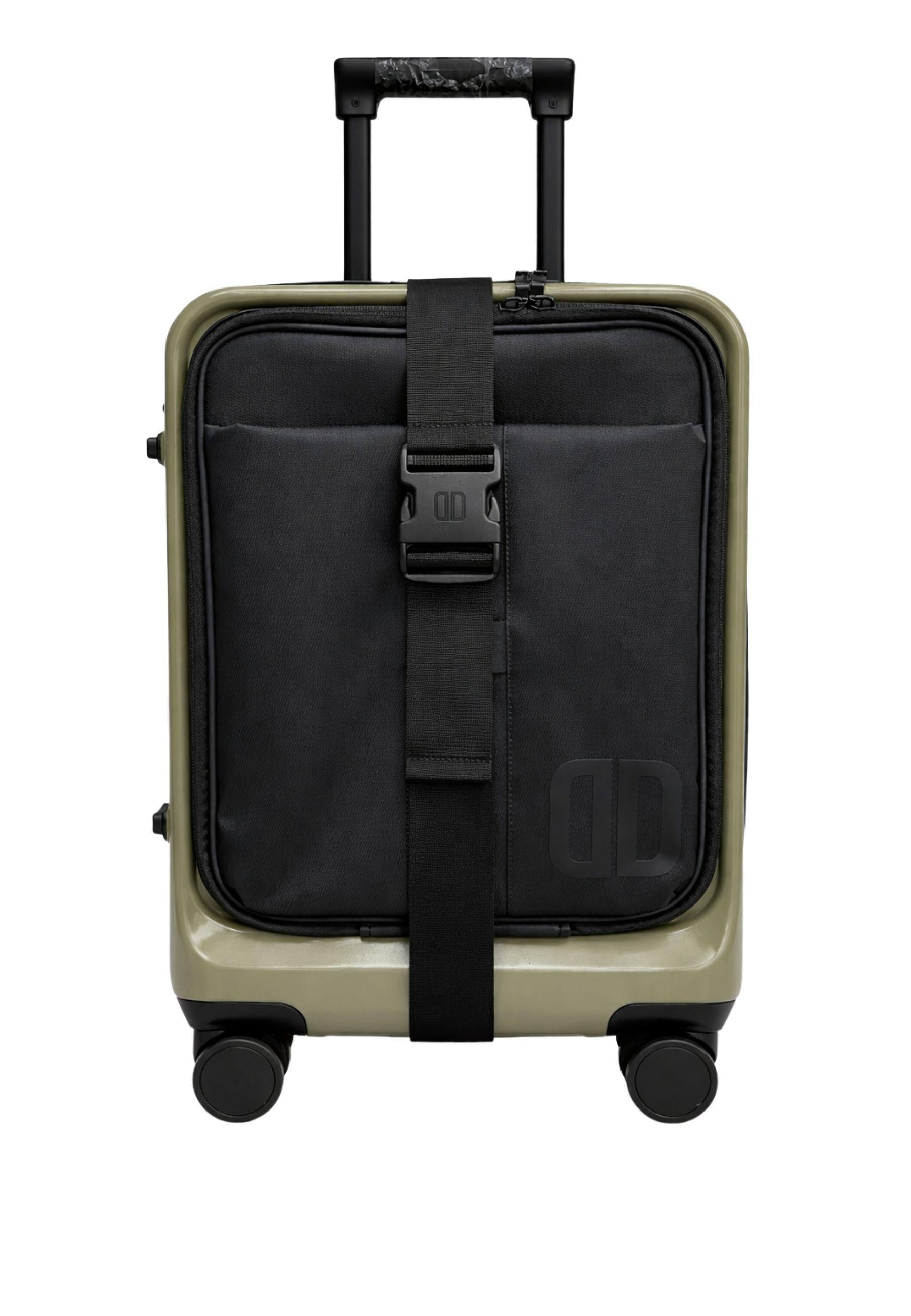 Trolley cabin piccolo Oliva- Hardshell con serratura TSA 