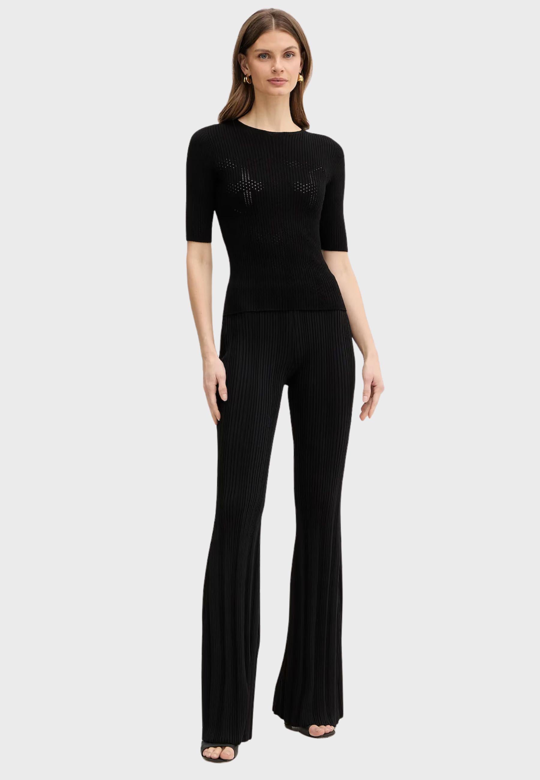 Maglia Twinset in maglia a costine 