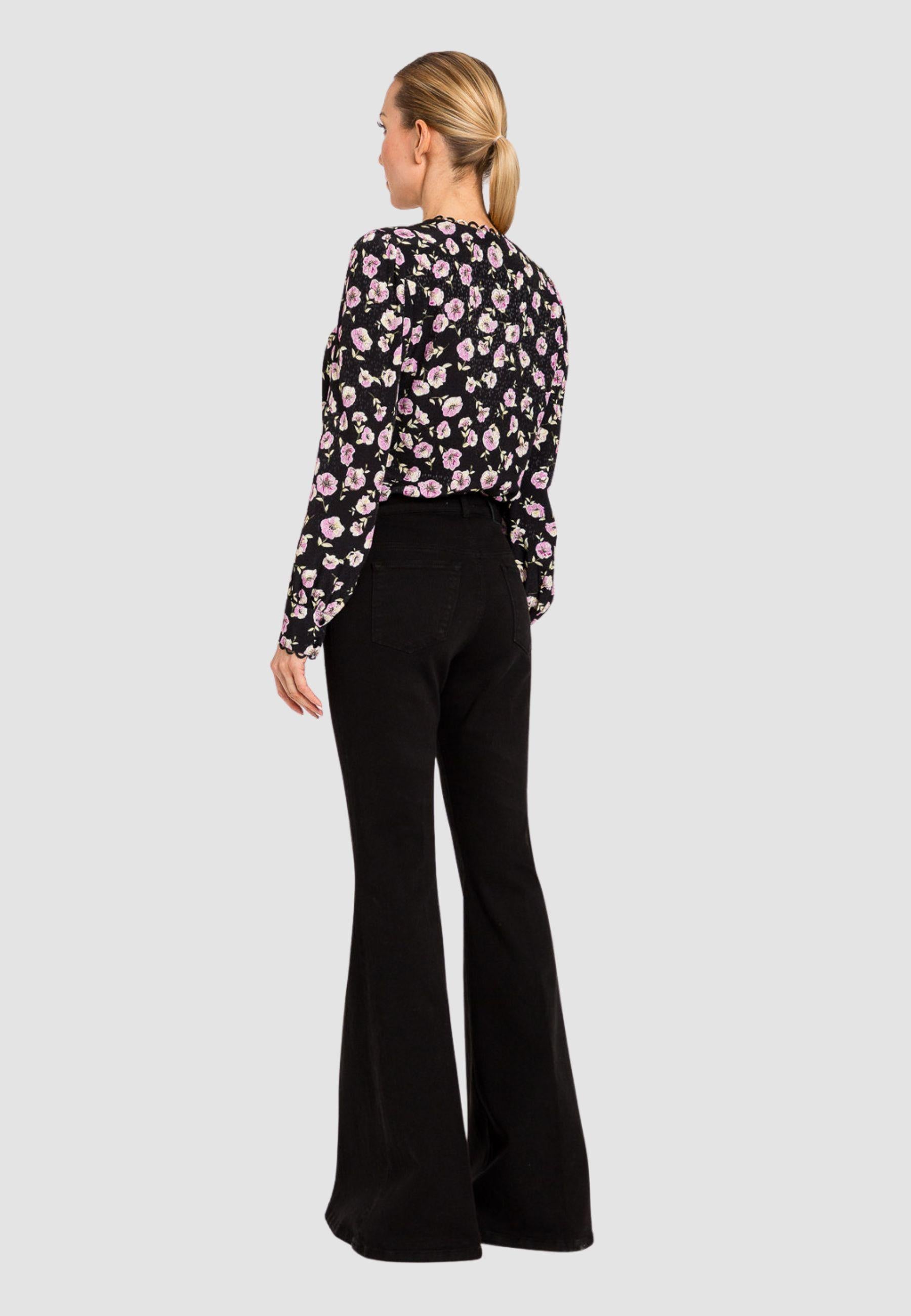 Blusa Twinset a fantasia floreale 