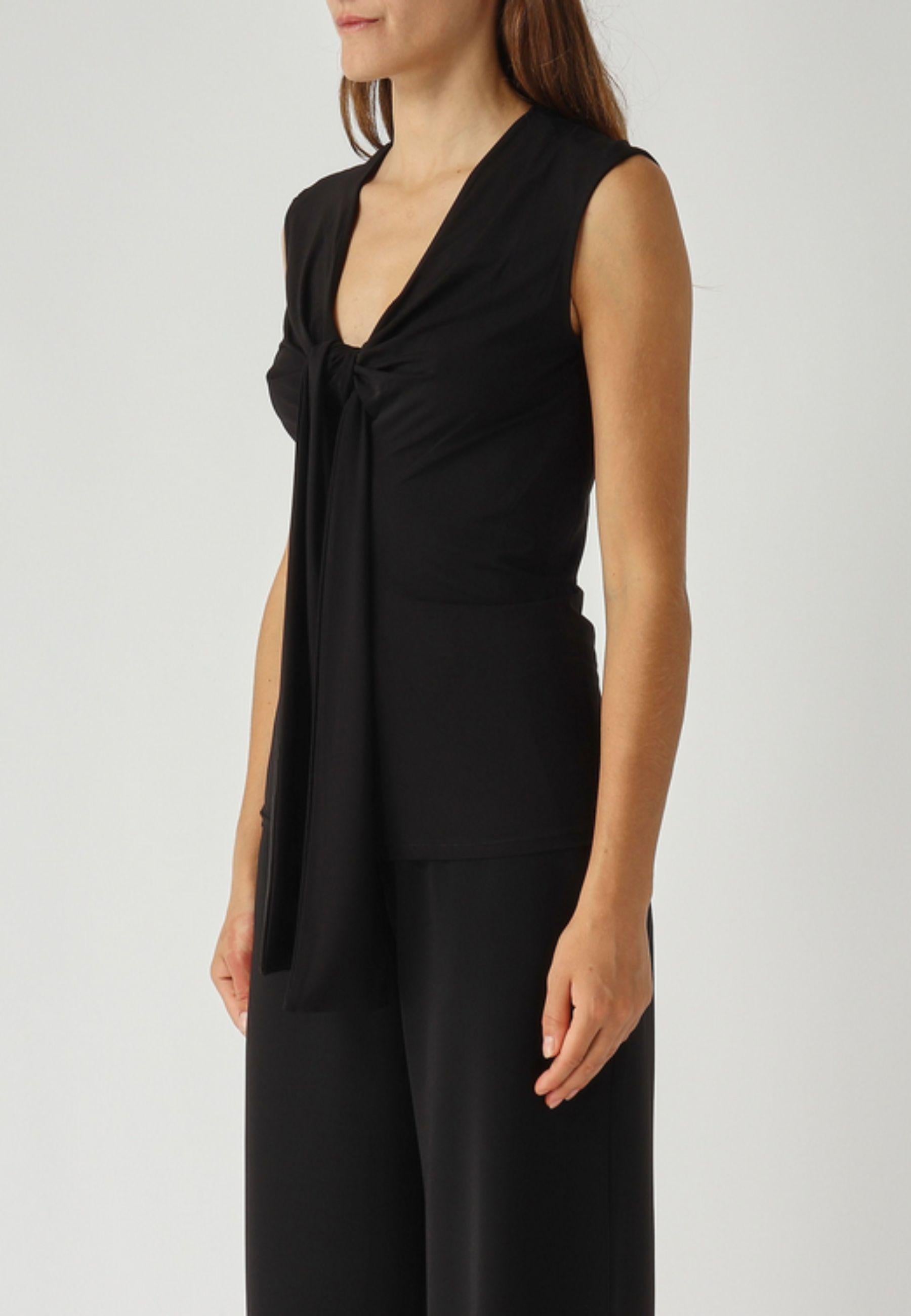 Max Mara Studio - Top Fennec in viscosa stretch 