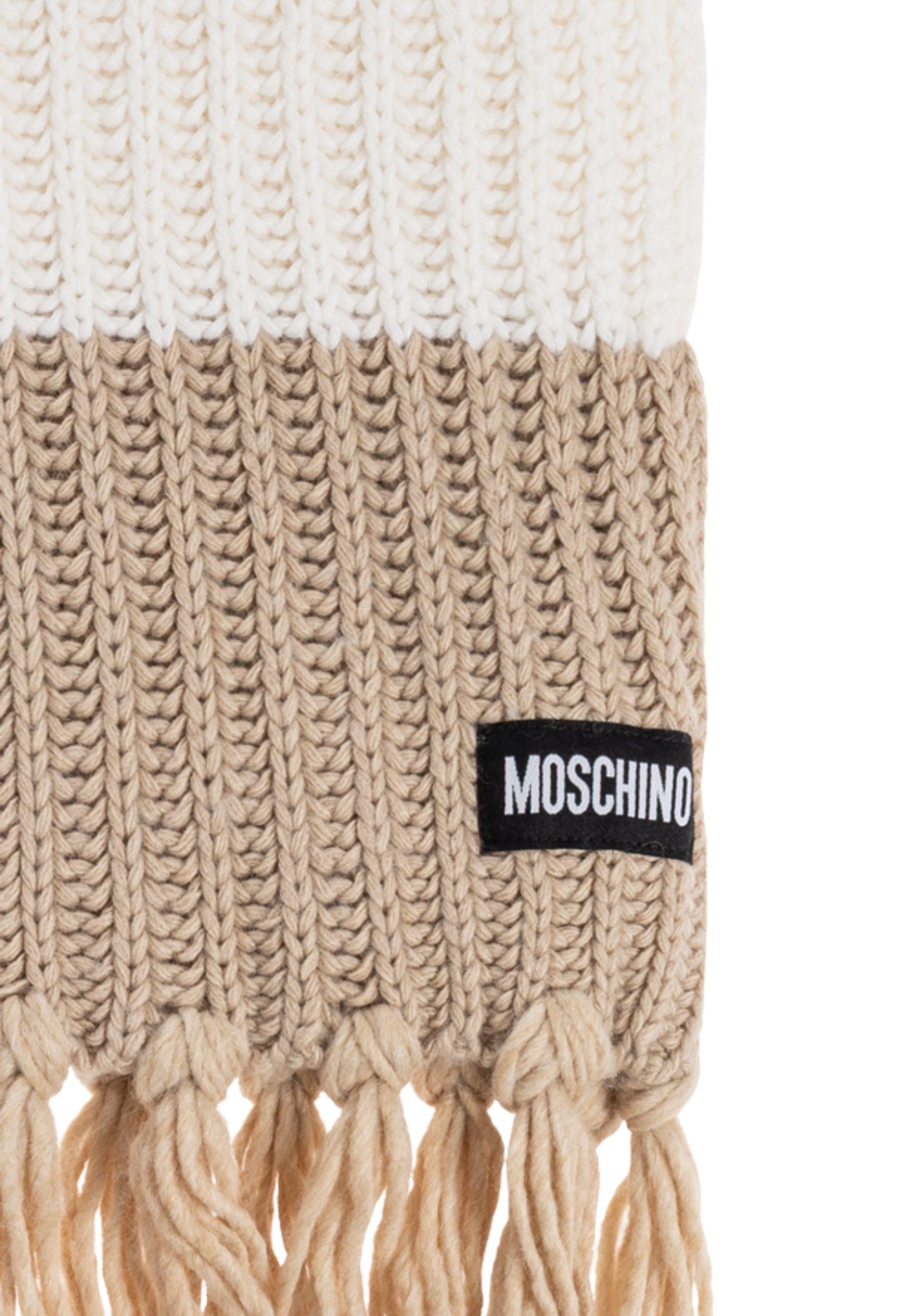 Sciarpa con Logo Moschino 