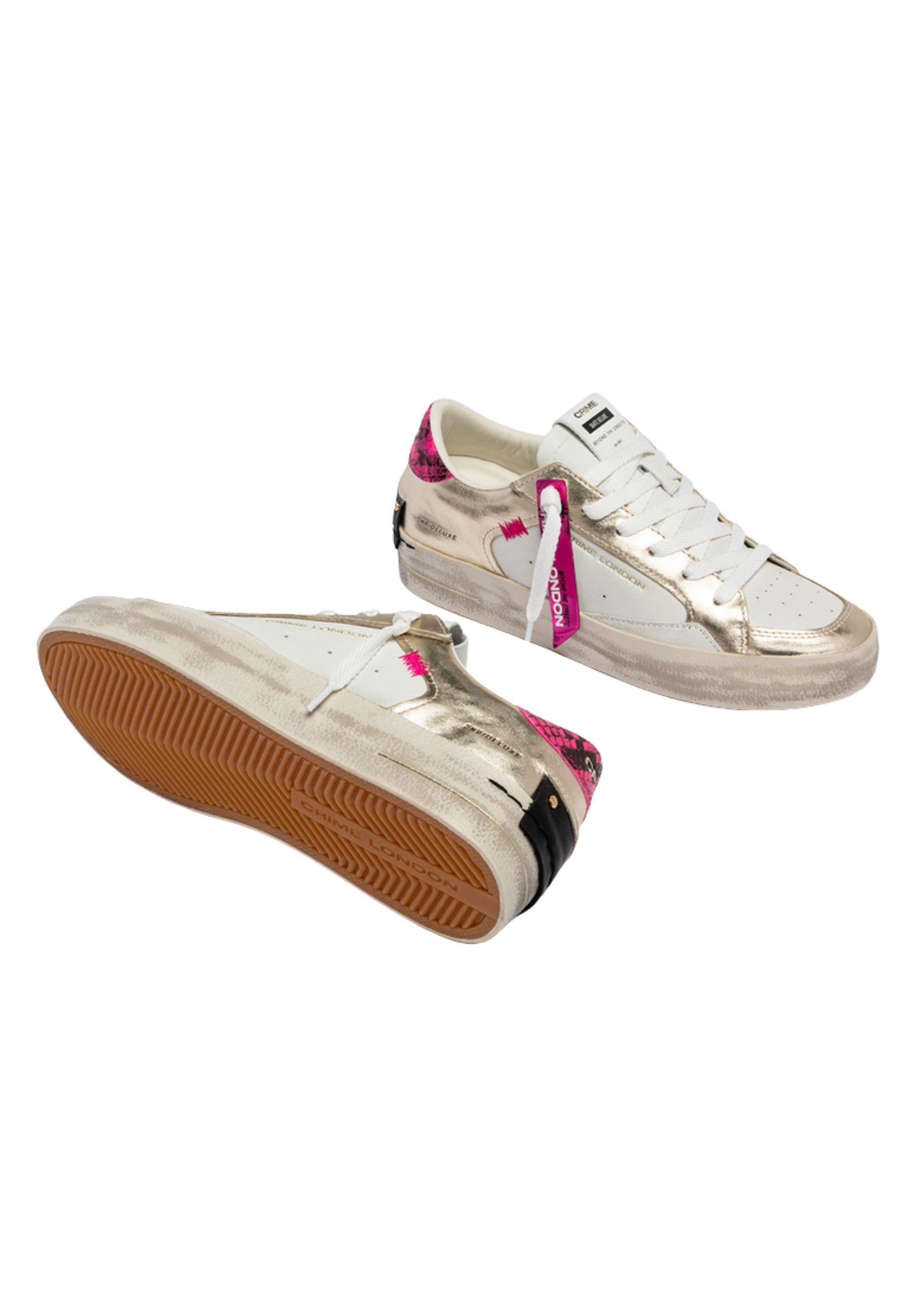 SK8 Deluxe Pink Venom - Sneakers Donna Made in Italy 