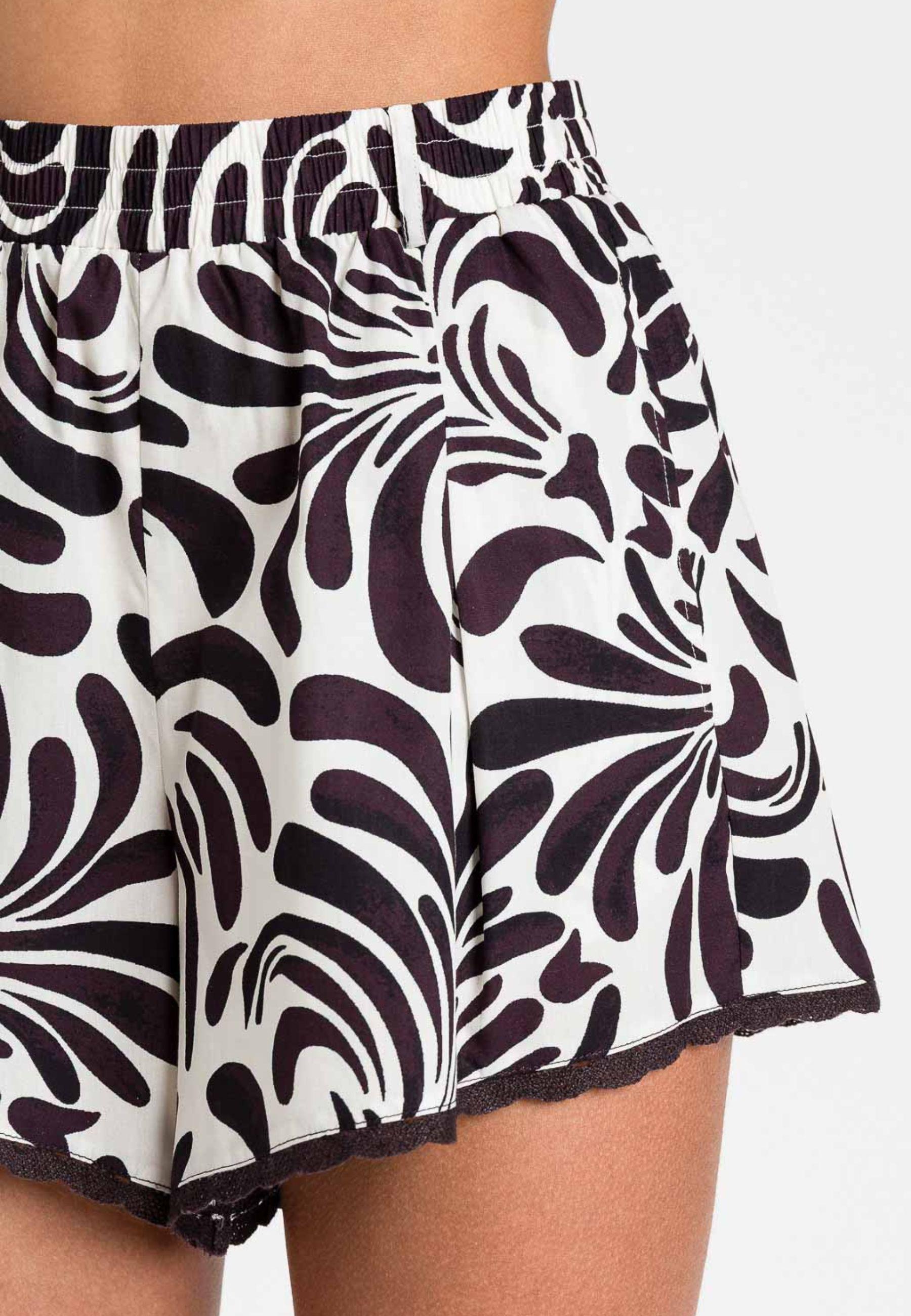Shorts Twinset con stampa grafica all-over 