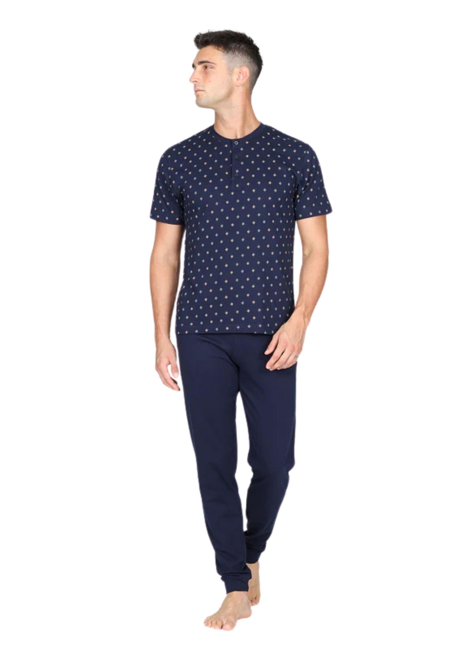 Pigiama tre pezzi, in traspirante jersey di puro cotone s/z 