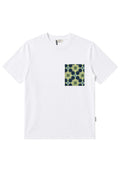 Cotton T-shirt with printed Riviera pocket