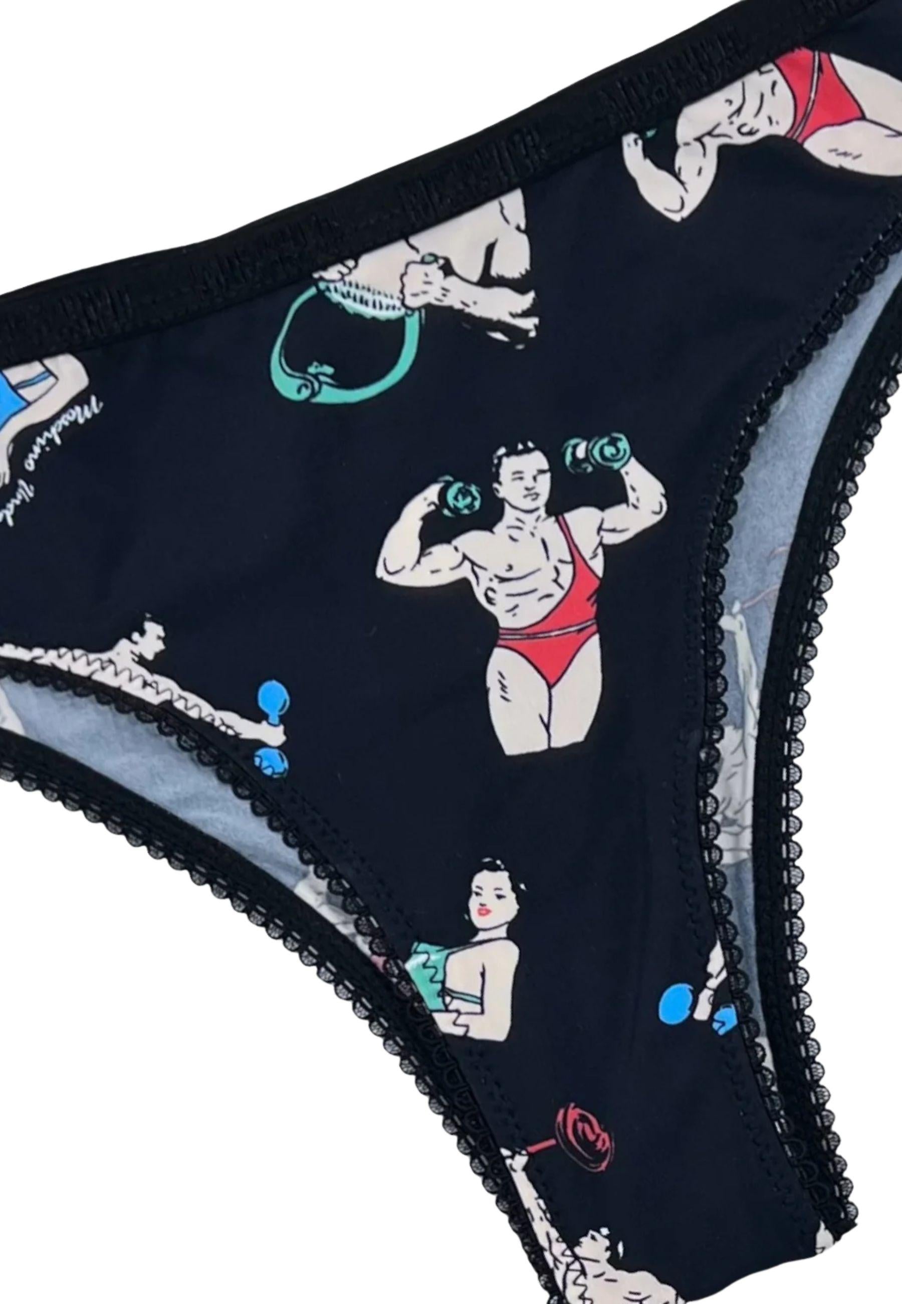 Slip donna Moschino - Set 3 pezzi 