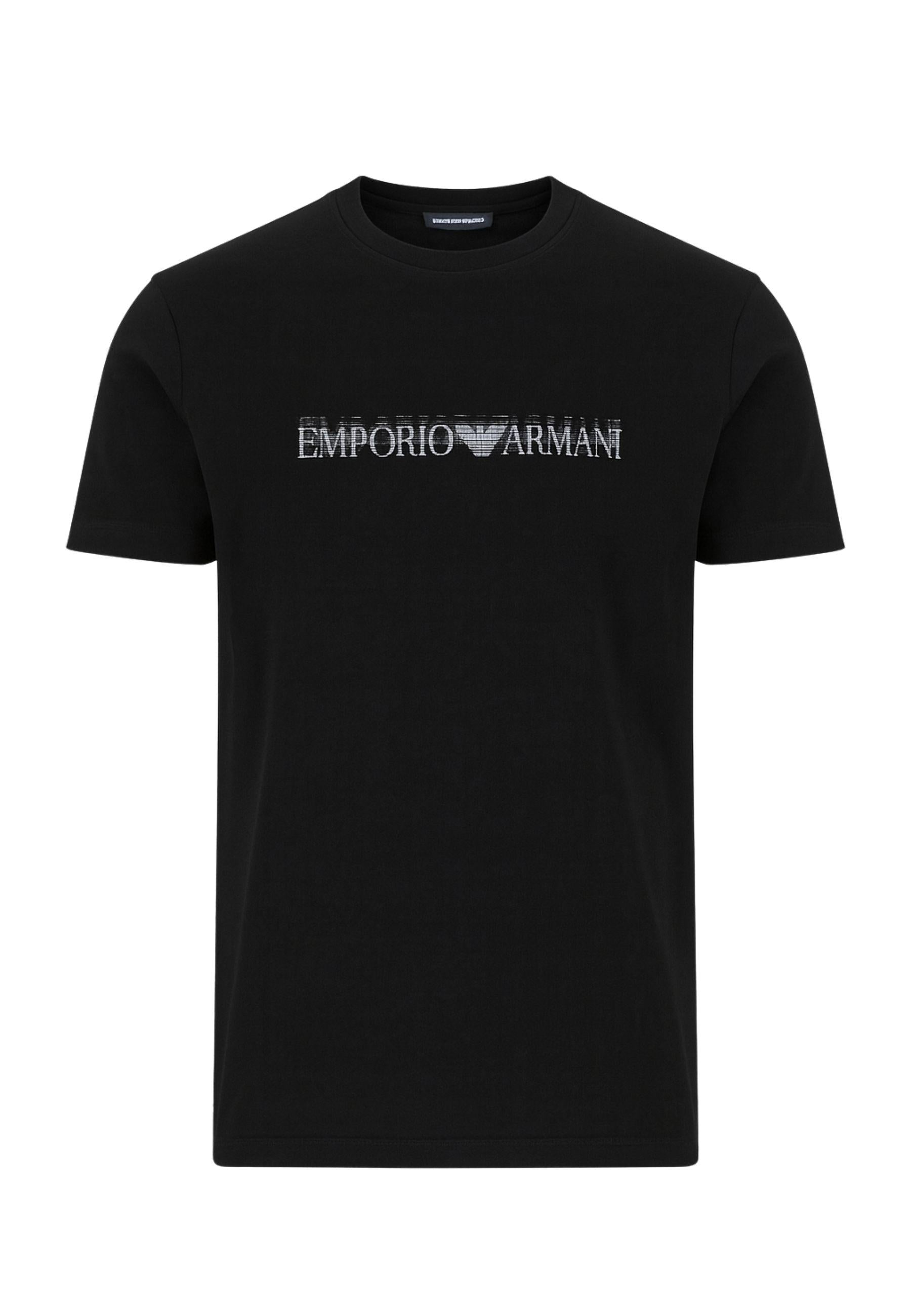 T-shirt realizzata in maglia con stampa 
