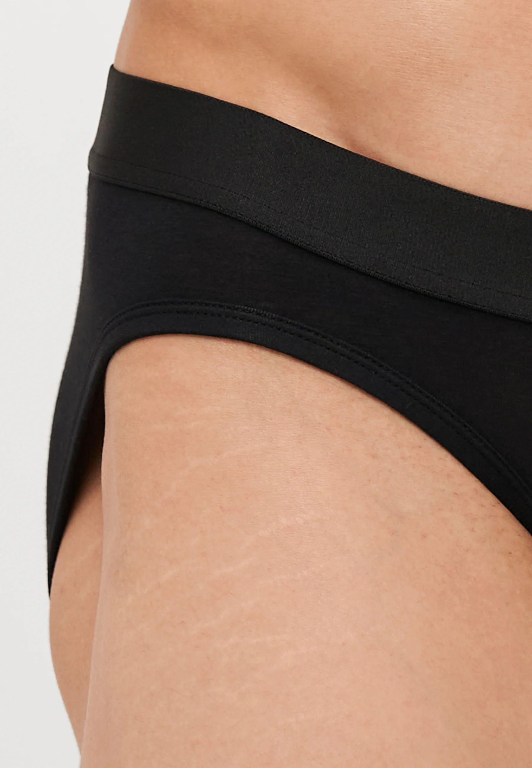Confezione da 2 Slip di colore nero<BR/> 