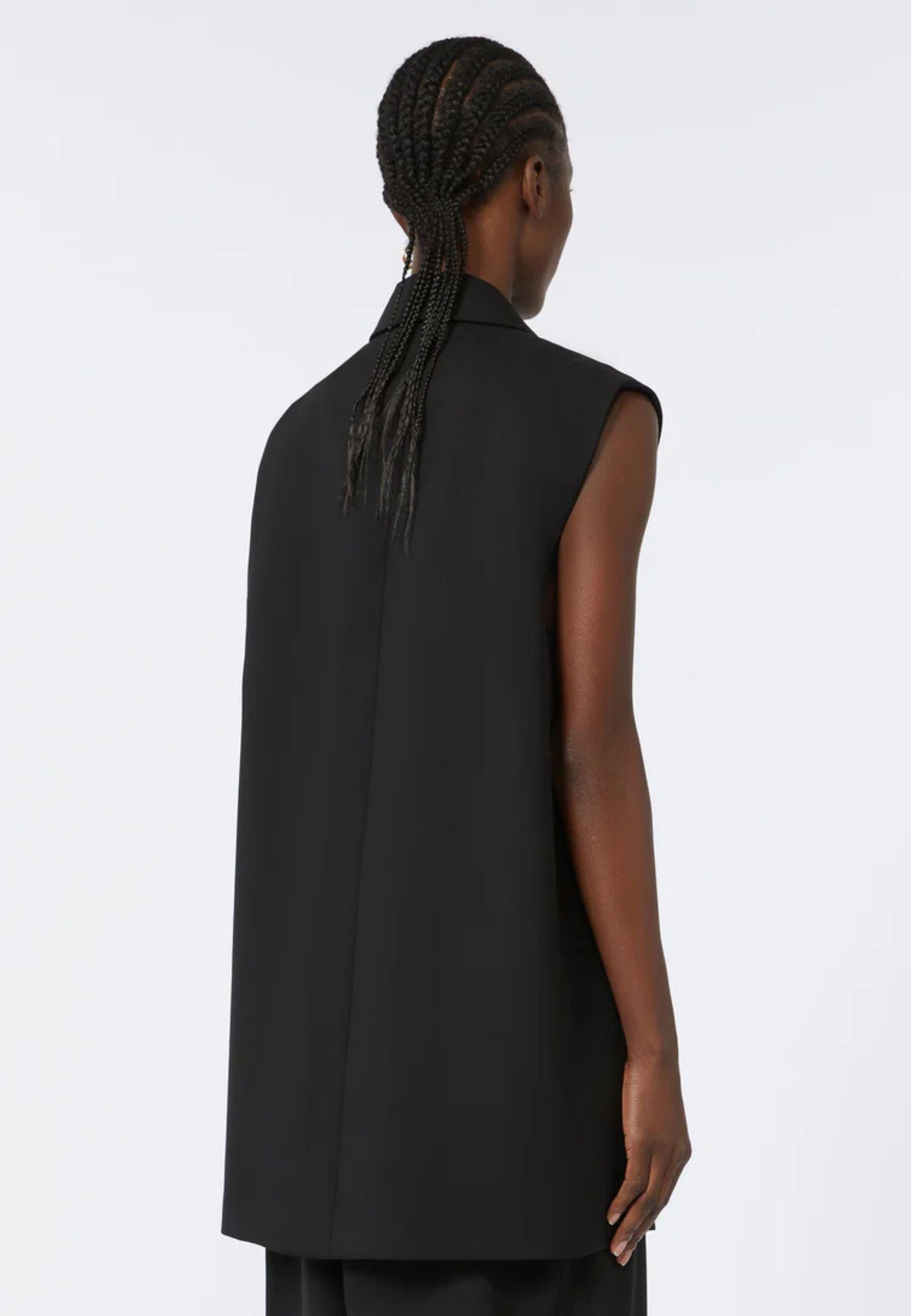 Sportmax Gilet CIURMA in pura lana vergine 
