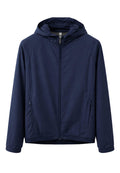 DUNO - Echo TreviTechnische Jacke mit Kapuze - Dunkelblau