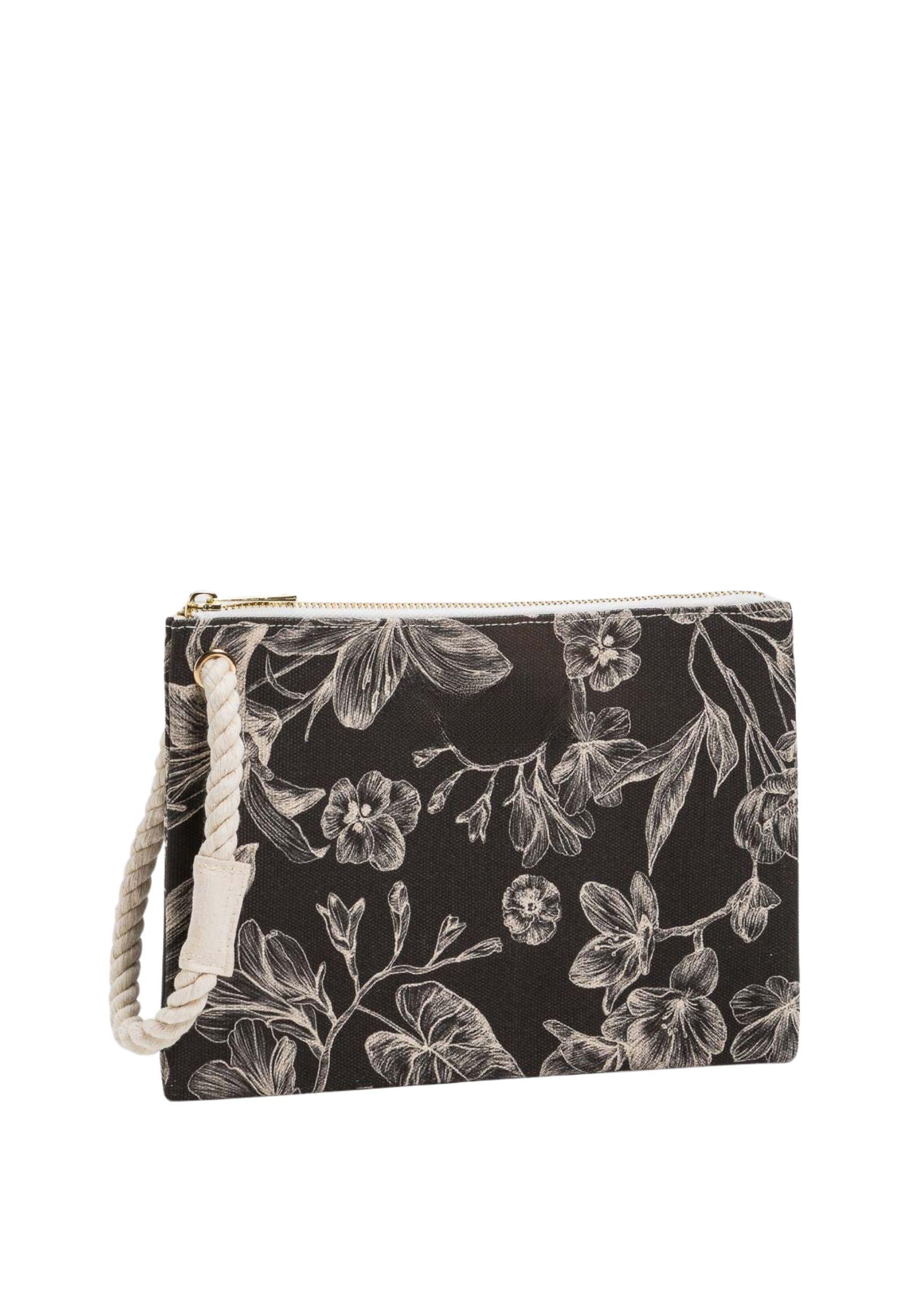 Twinset U&B - Pochette stampa floreale 