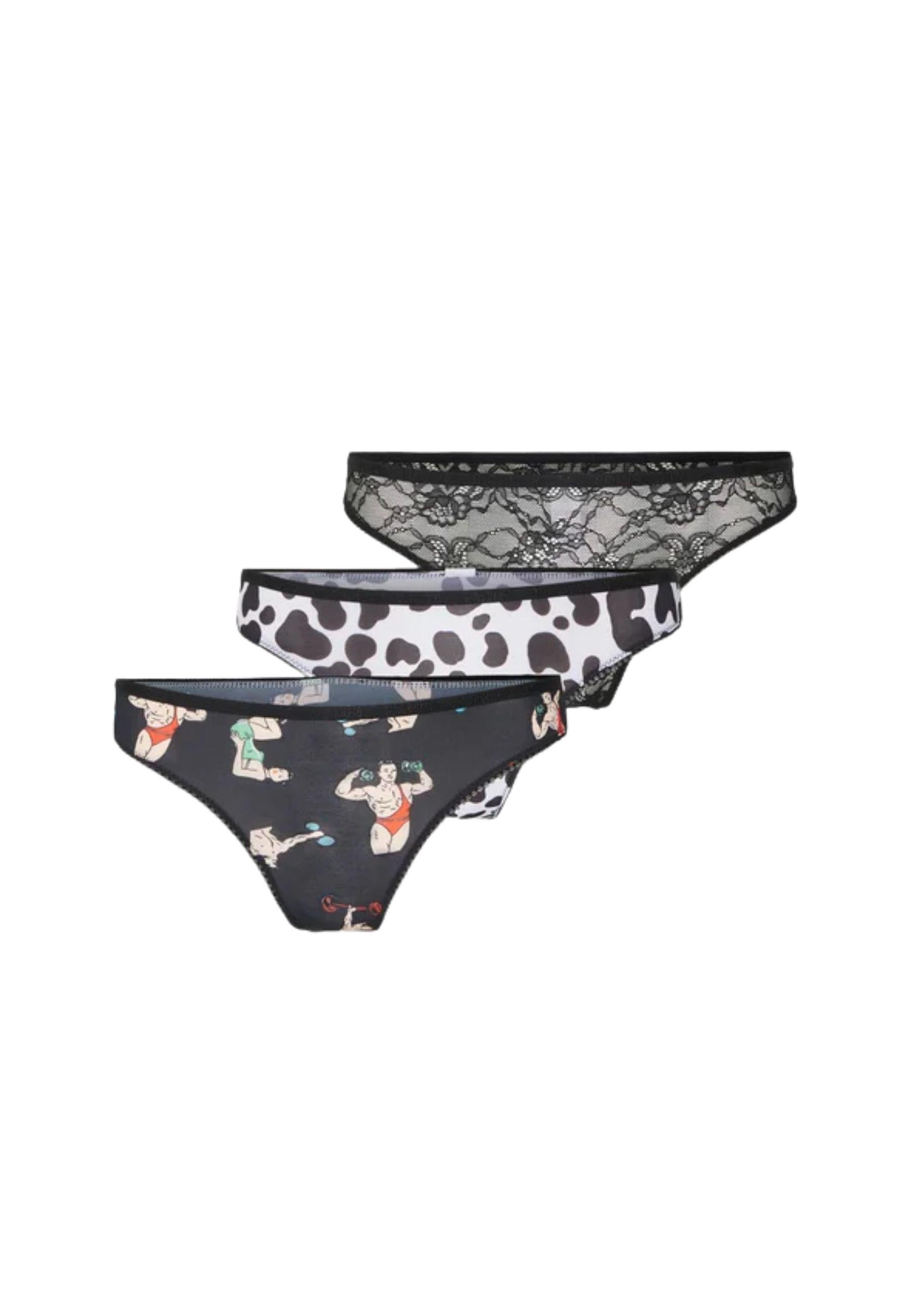 Slip donna Moschino - Set 3 pezzi 