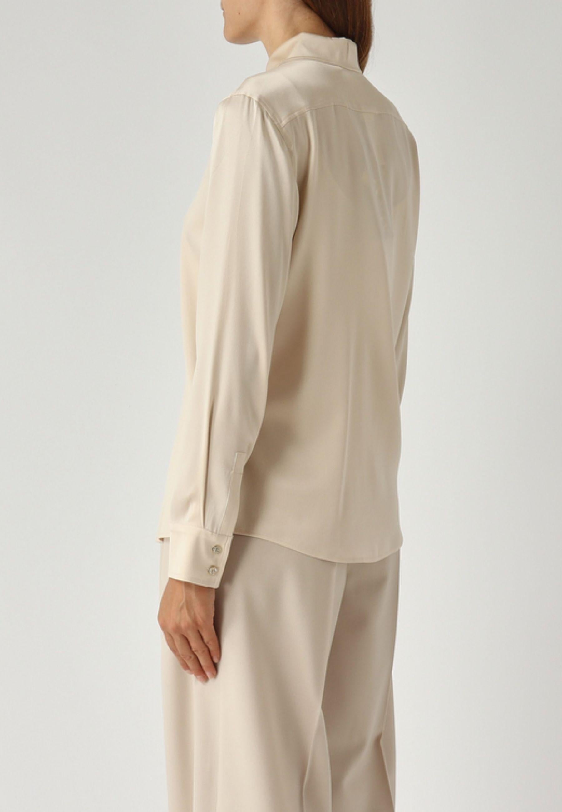 Max Mara Studio - Camicia Xero in seta stretch 