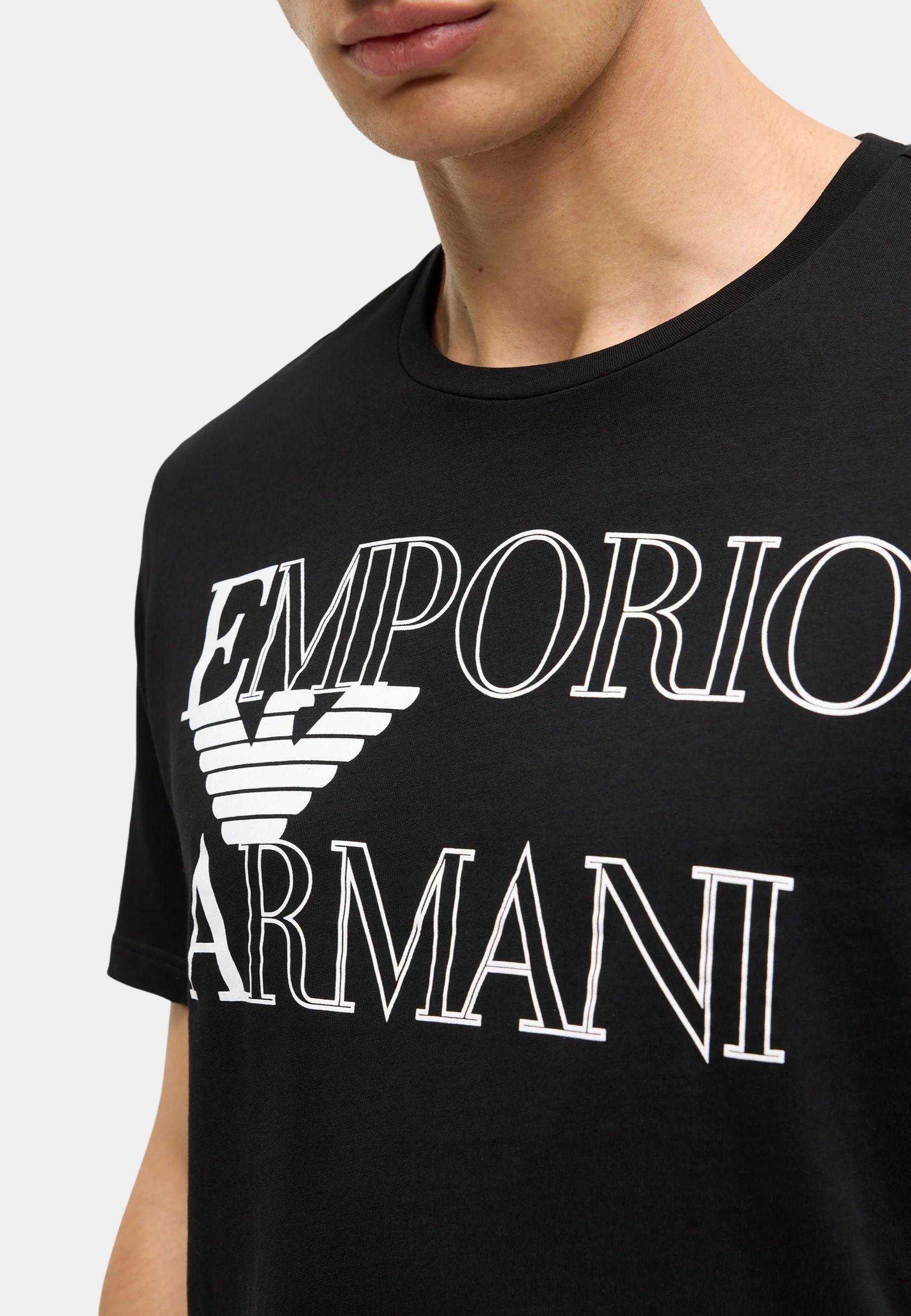 EMPORIO ARMANI ? T-Shirt Beachwear Bold Logo 