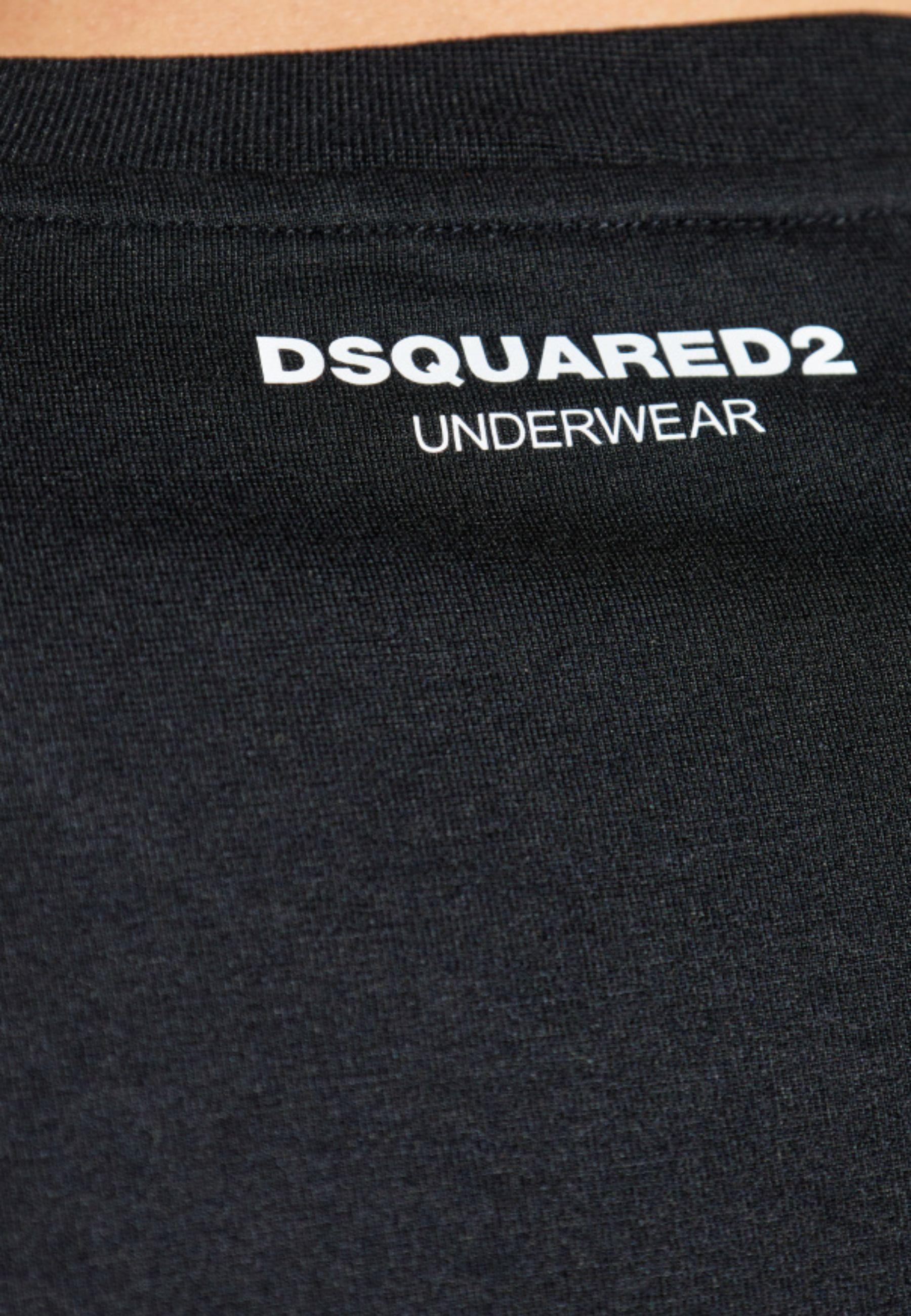 T-shirt Nera Uomo Lingerie Collection 