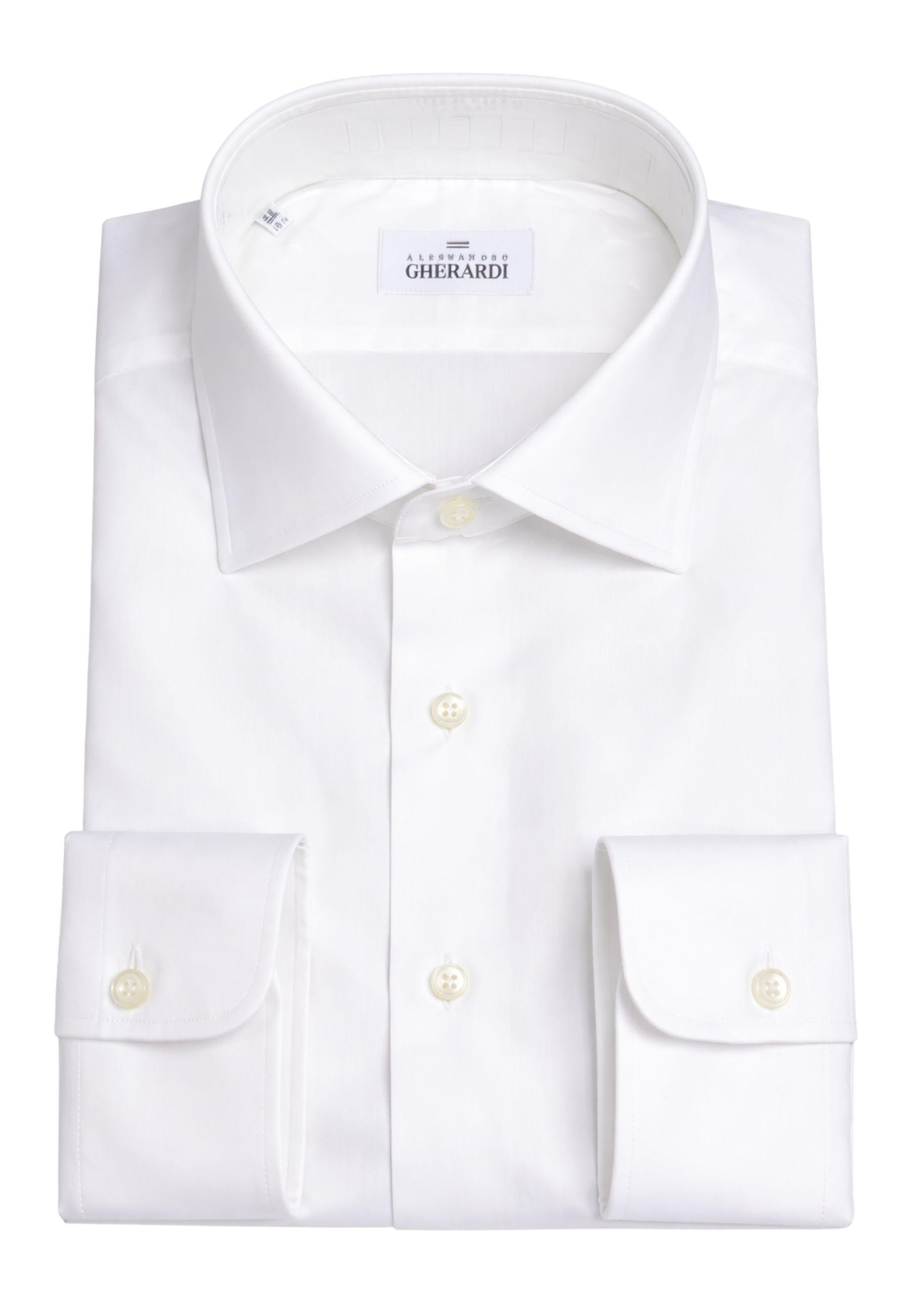 Camicia uomo Alessandro Gherardi in cotone stretch 