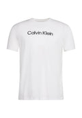 Calvin Klein - T-shirt logo in jersey di cotone