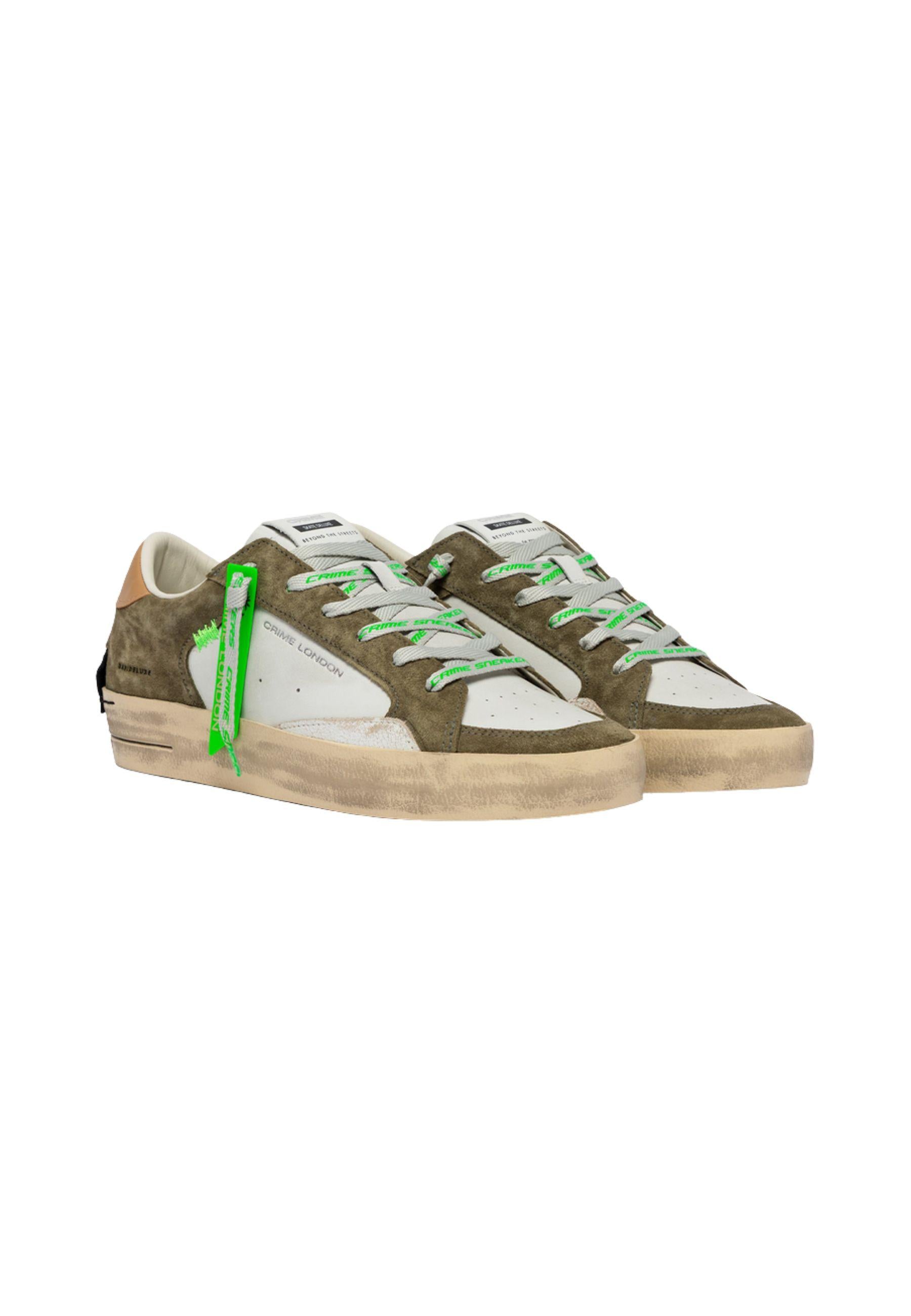 SK8 Deluxe Mocha Clay - Sneakers Uomo Made in Italy 