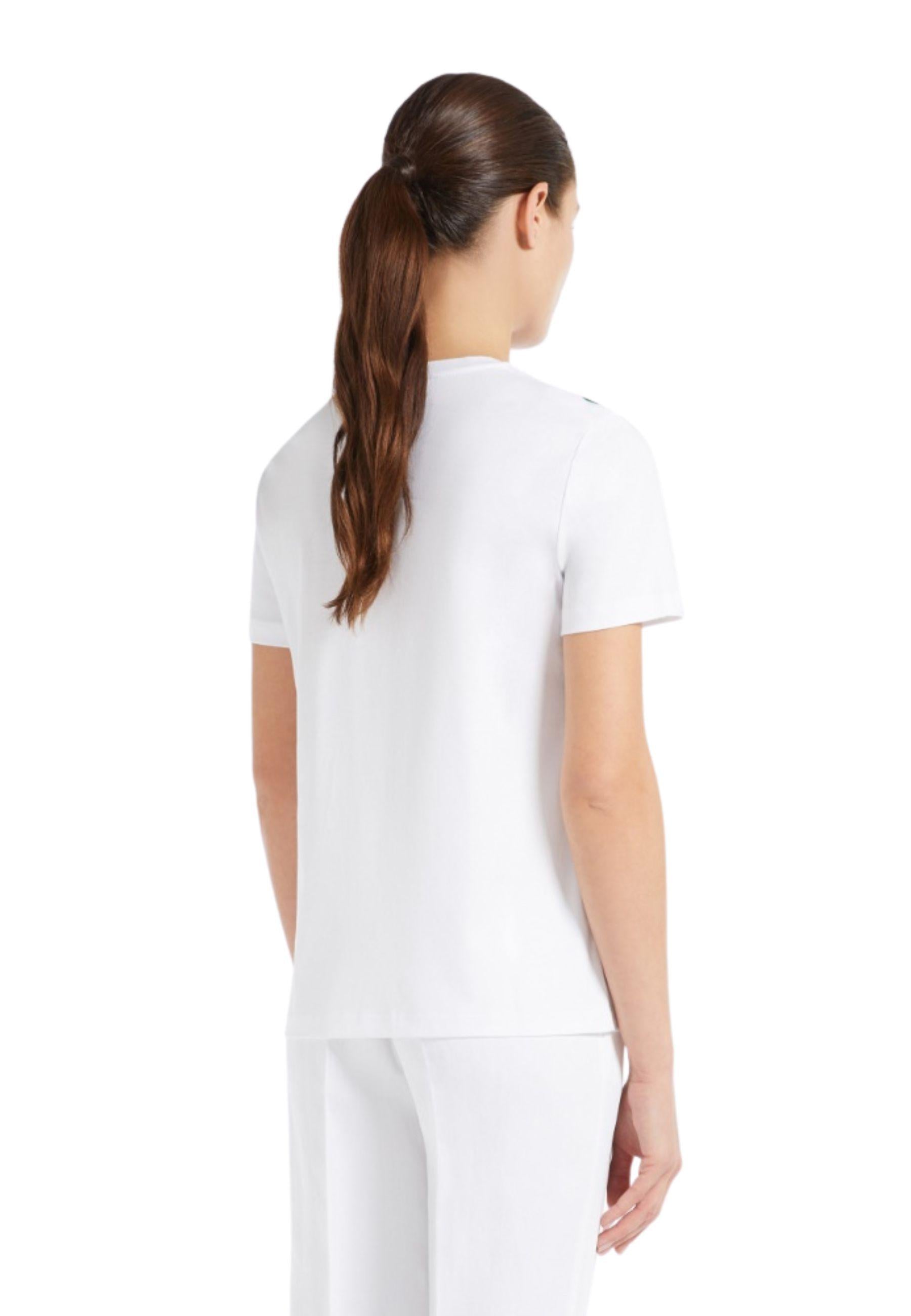 T-shirt in jersey con stampa 