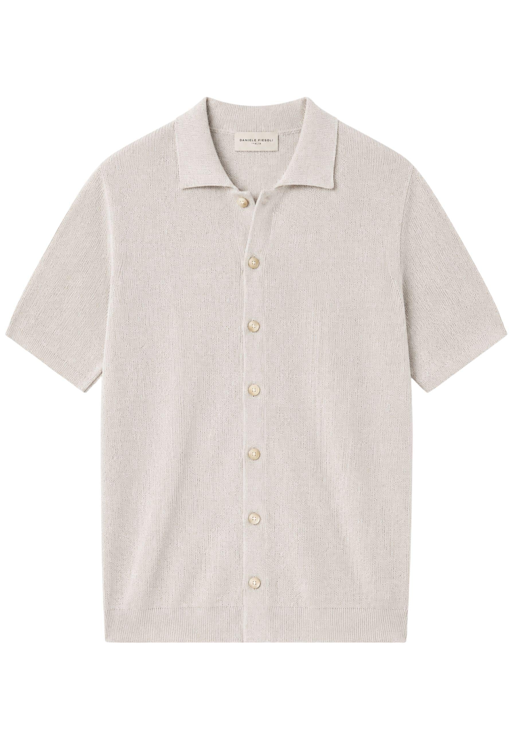 Overshirt Daniele Fiesoli Uomo in Cotone Crepe 