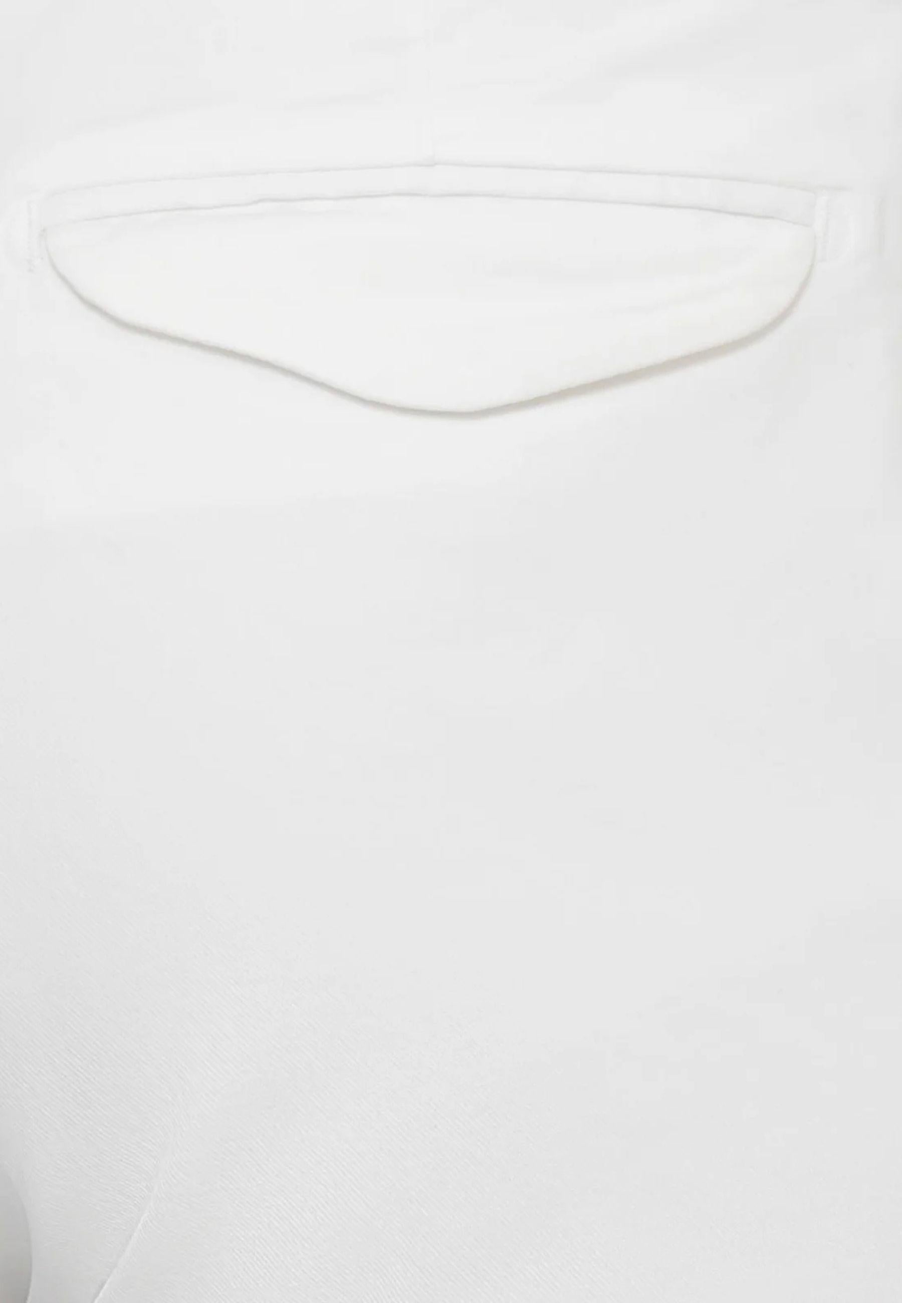 Pantalone Briglia Easy in Tencel e Cotone Stretch - Bianco 
