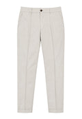 Pantalone Briglia Uomo in Cotone - Beige Chiaro