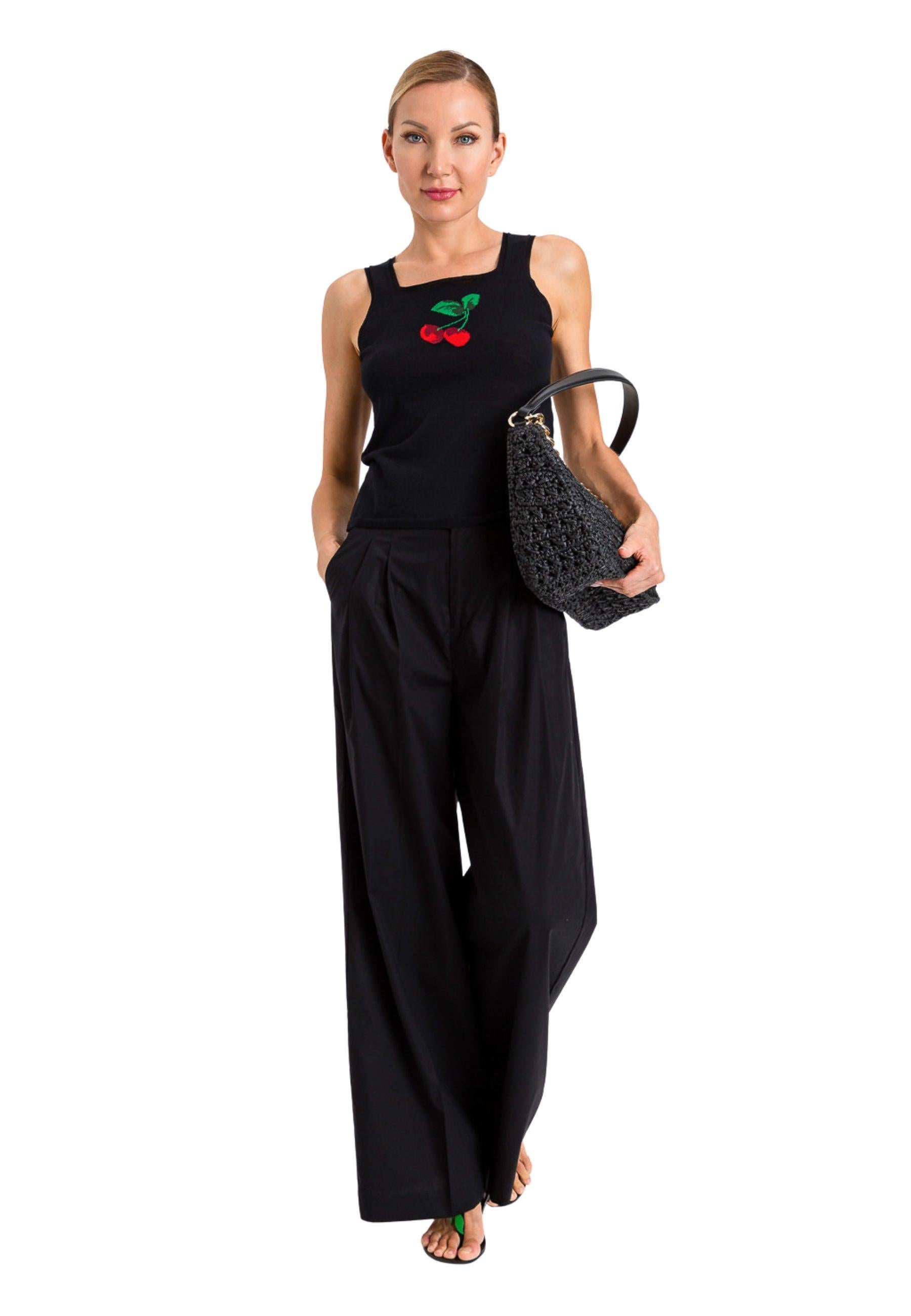 Pantalone Twinset in cotone stretch 