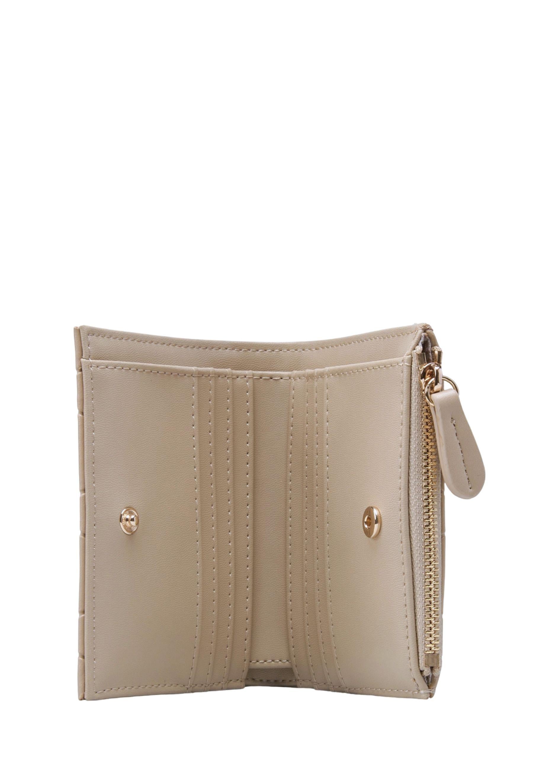 Portafoglio effetto pelle quilted 