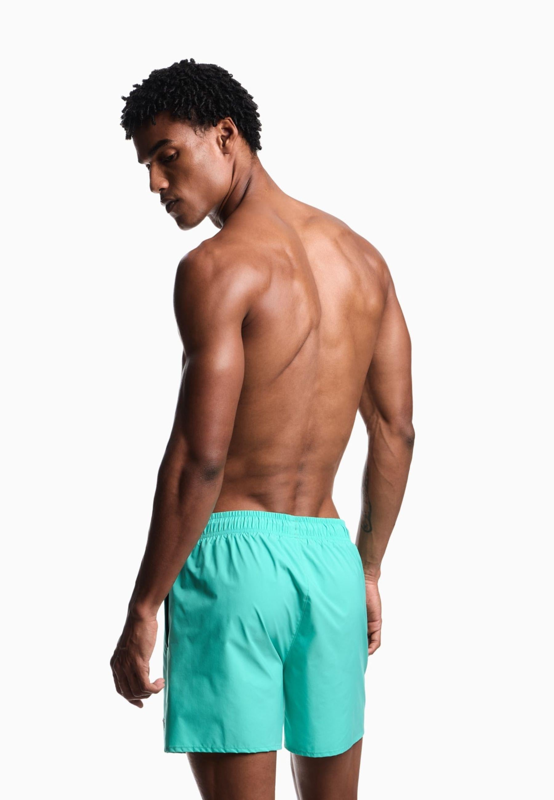 Costume da bagno uomo Emporio Armani - shorts con aquila ricamata 