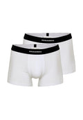 Confezione da 2 boxer di colore bianco