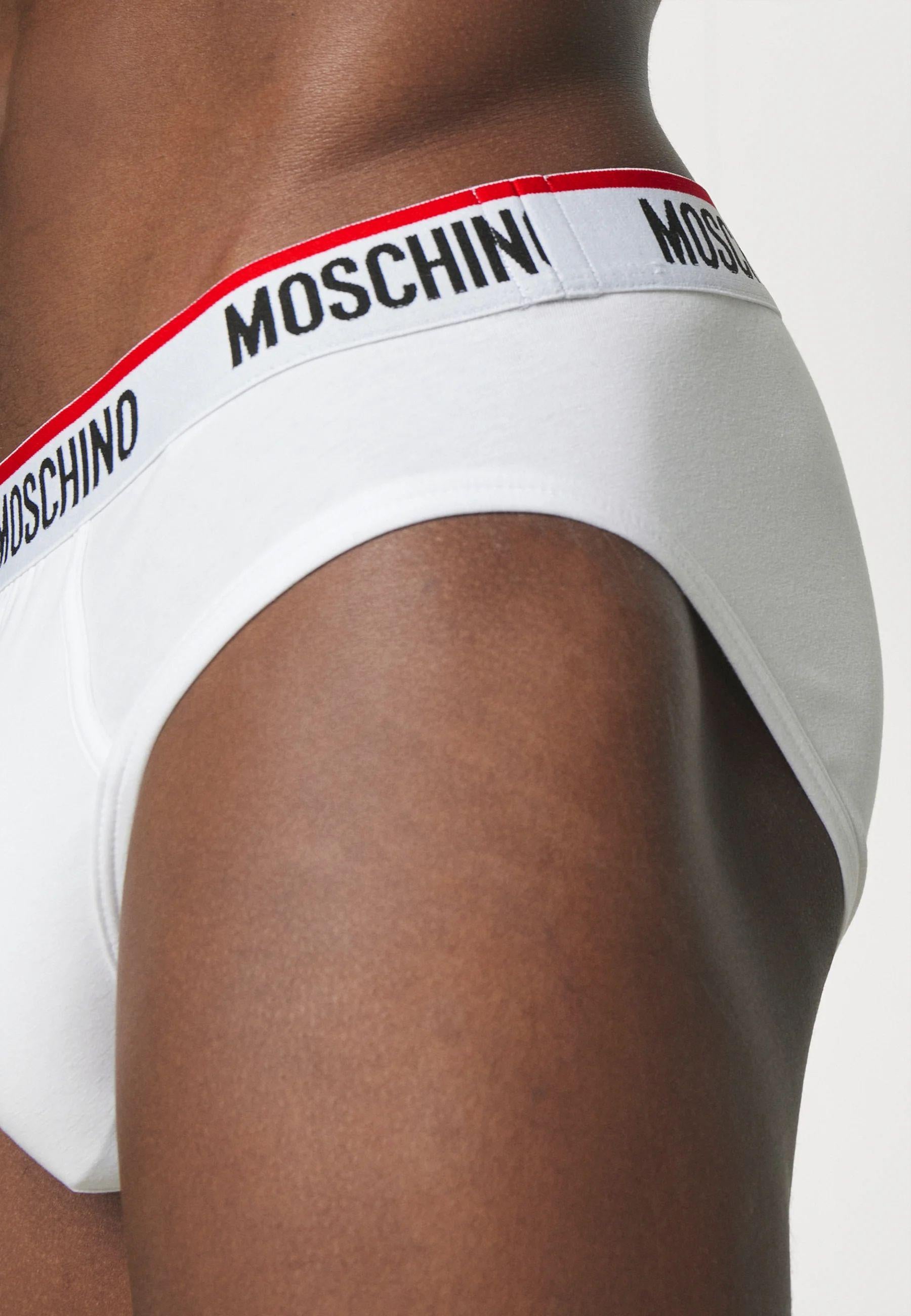 Set 2 Slip Uomo con Elastico Logato 