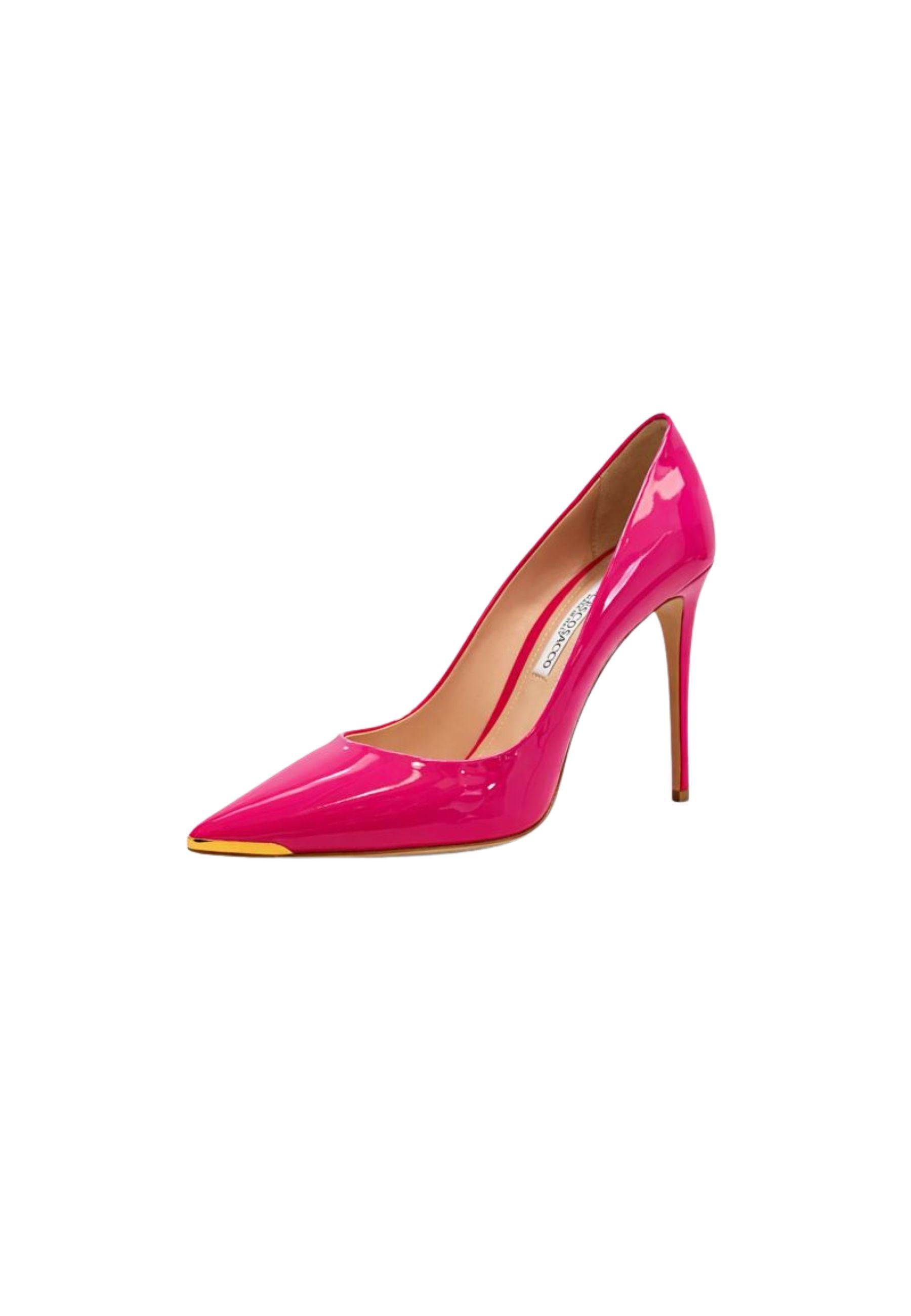 Décolleté donna FRANCESCO SACCO in vernice - tacco 10 cm 