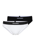 Men's 2-Pack Briefs Black/White