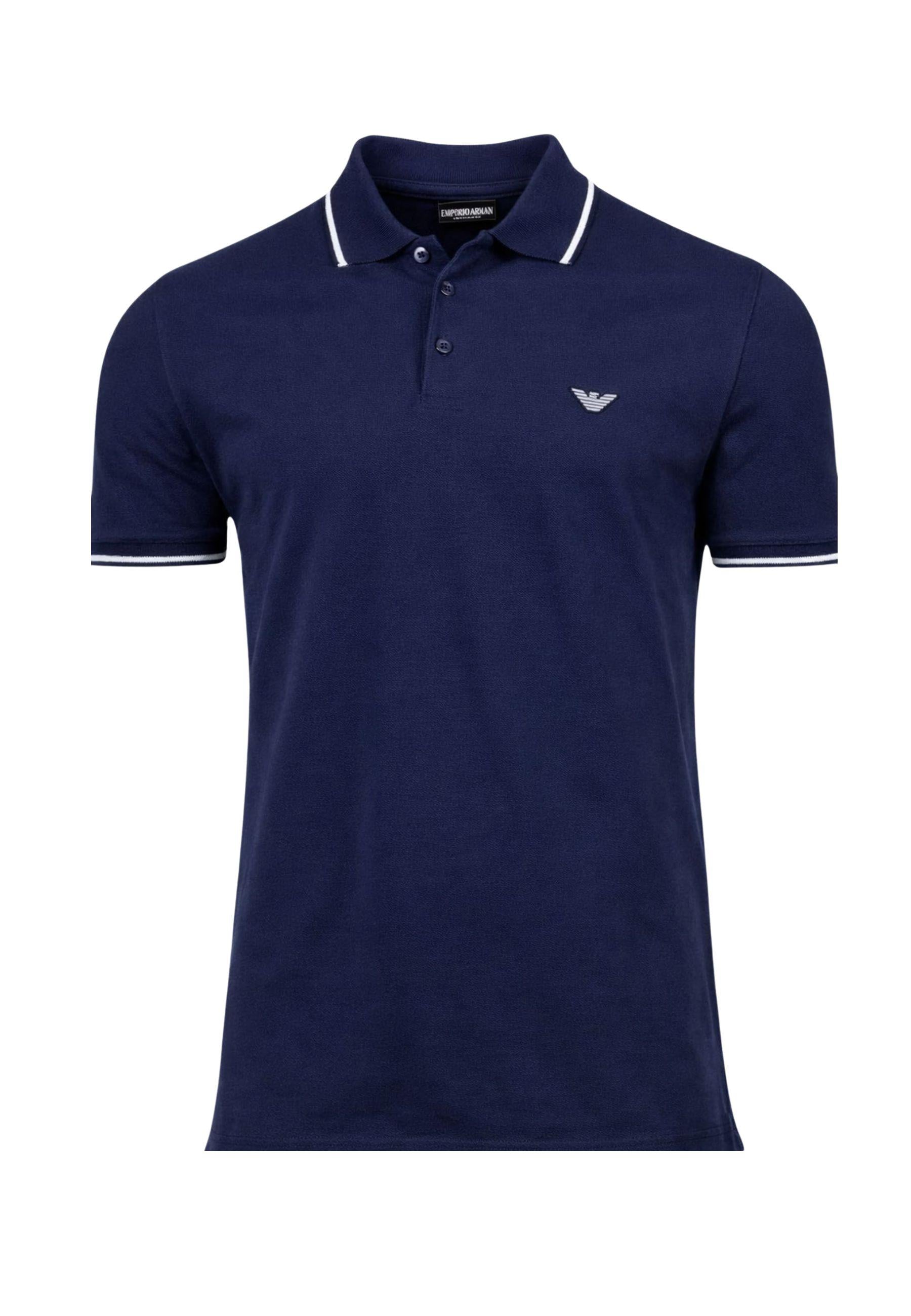 Emporio Armani - Polo uomo in cotone piqué 