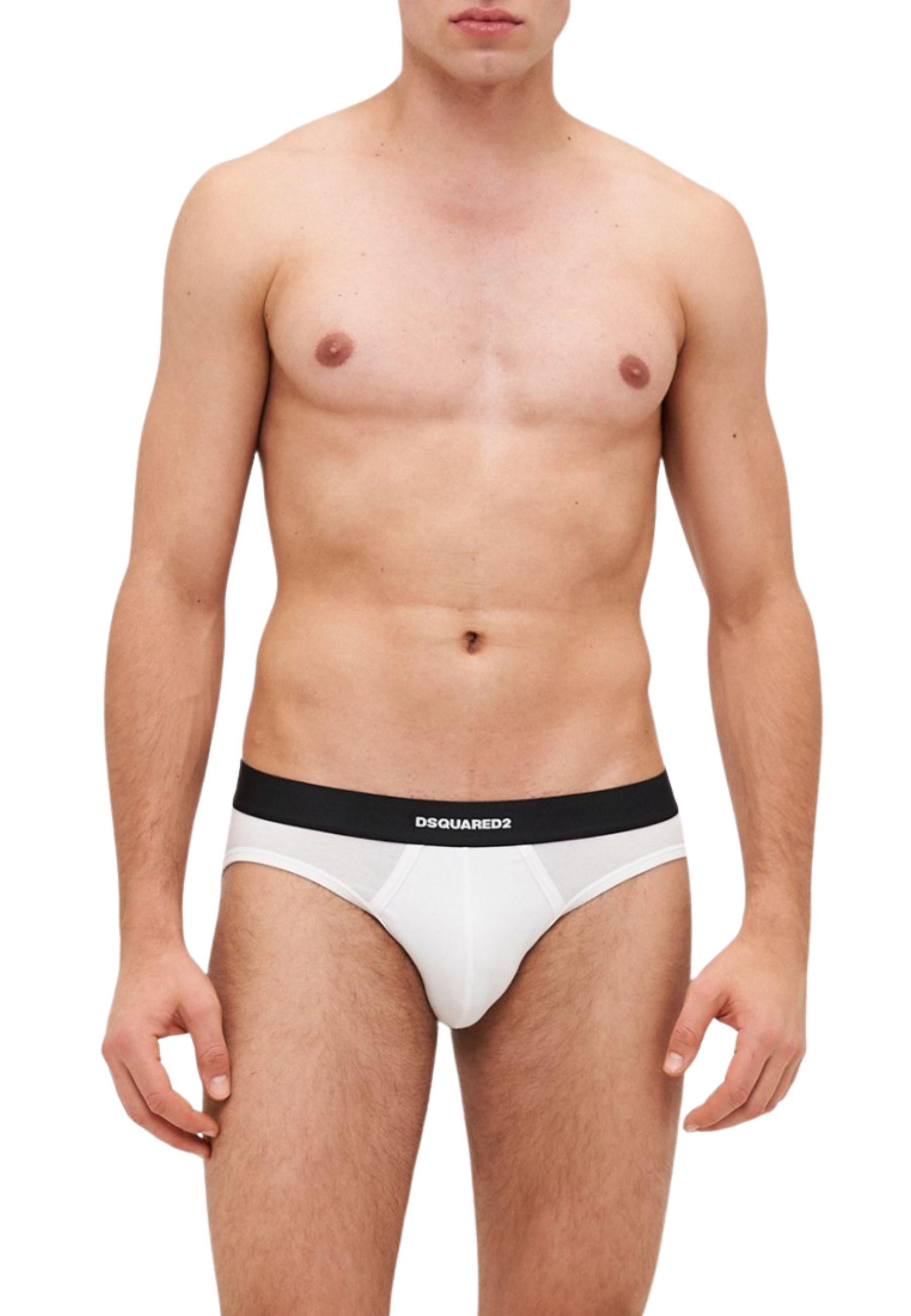 Confezione 2 Slip Uomo Nero/Bianco 