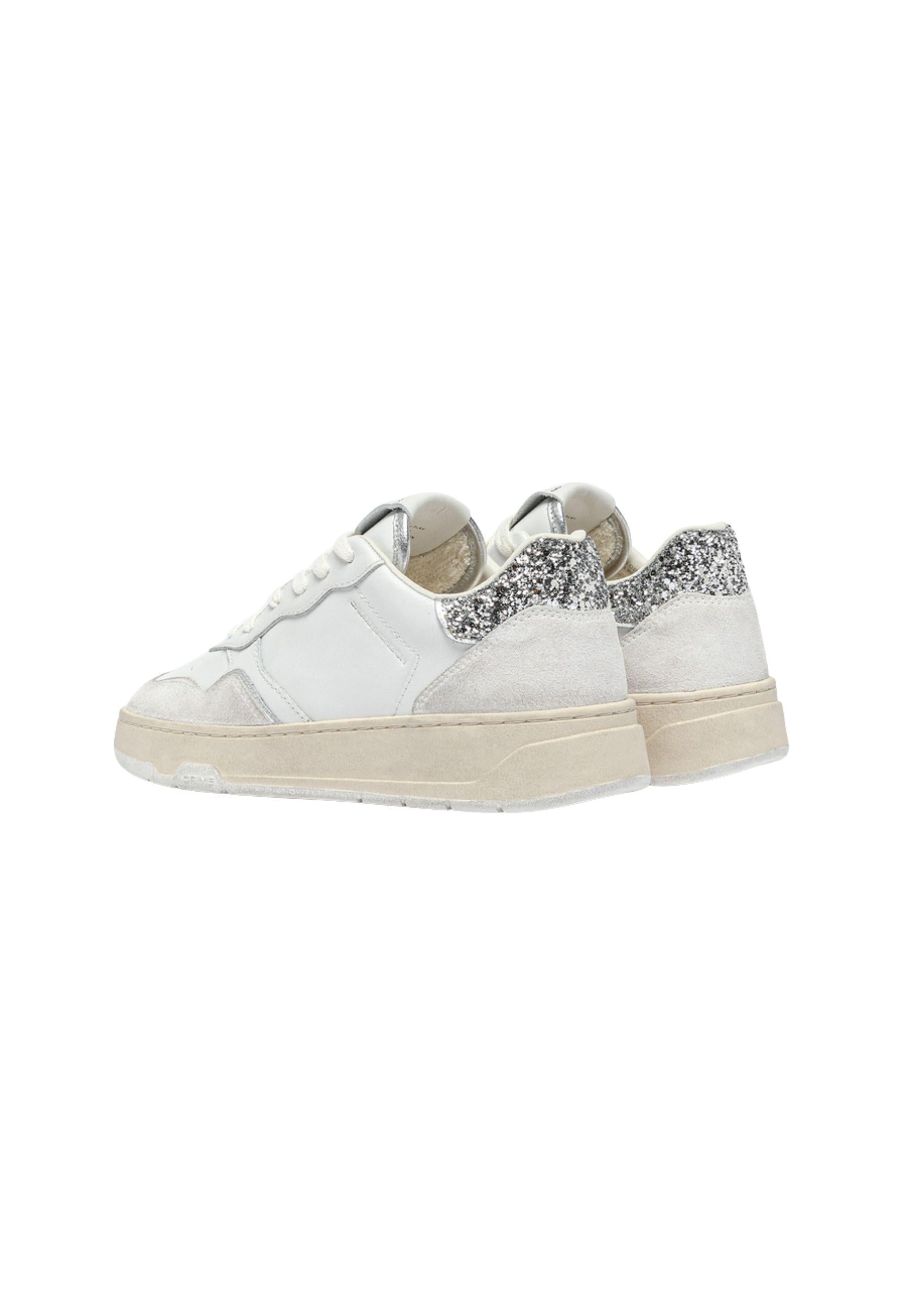 Timeless Silver Shine - Sneakers Donna Made in Italy 