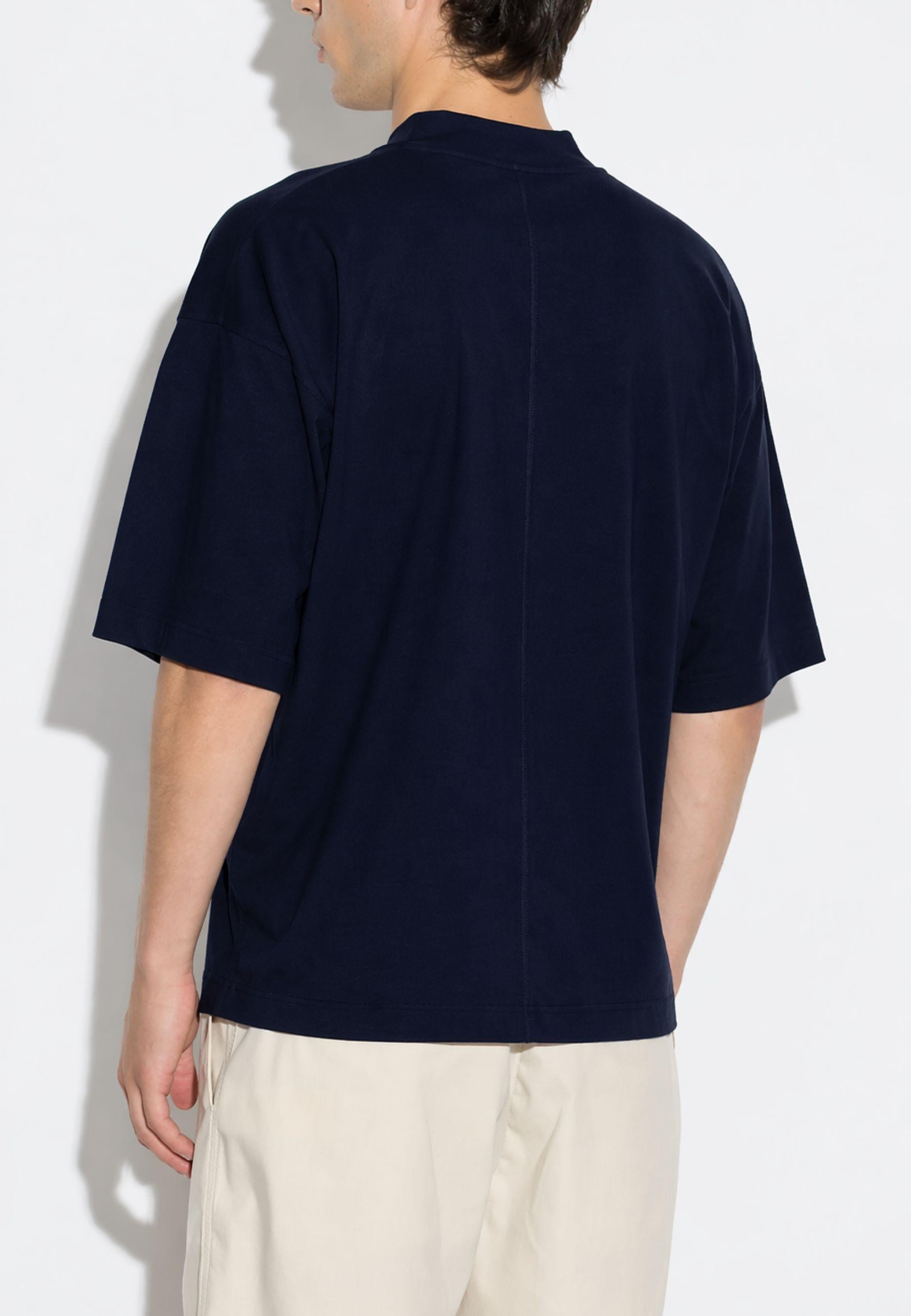 Paolo Pecora - T-shirt oversize in cotone 