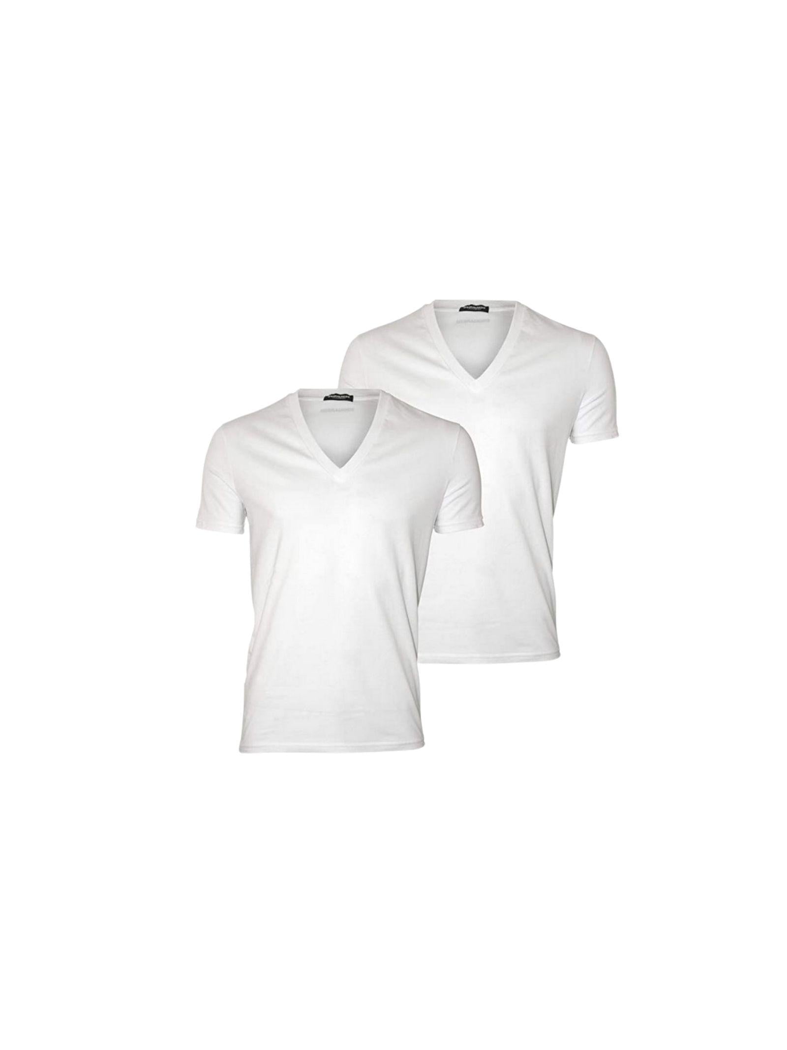 T-Shirt Uomo Scollo a V in Jersey 
