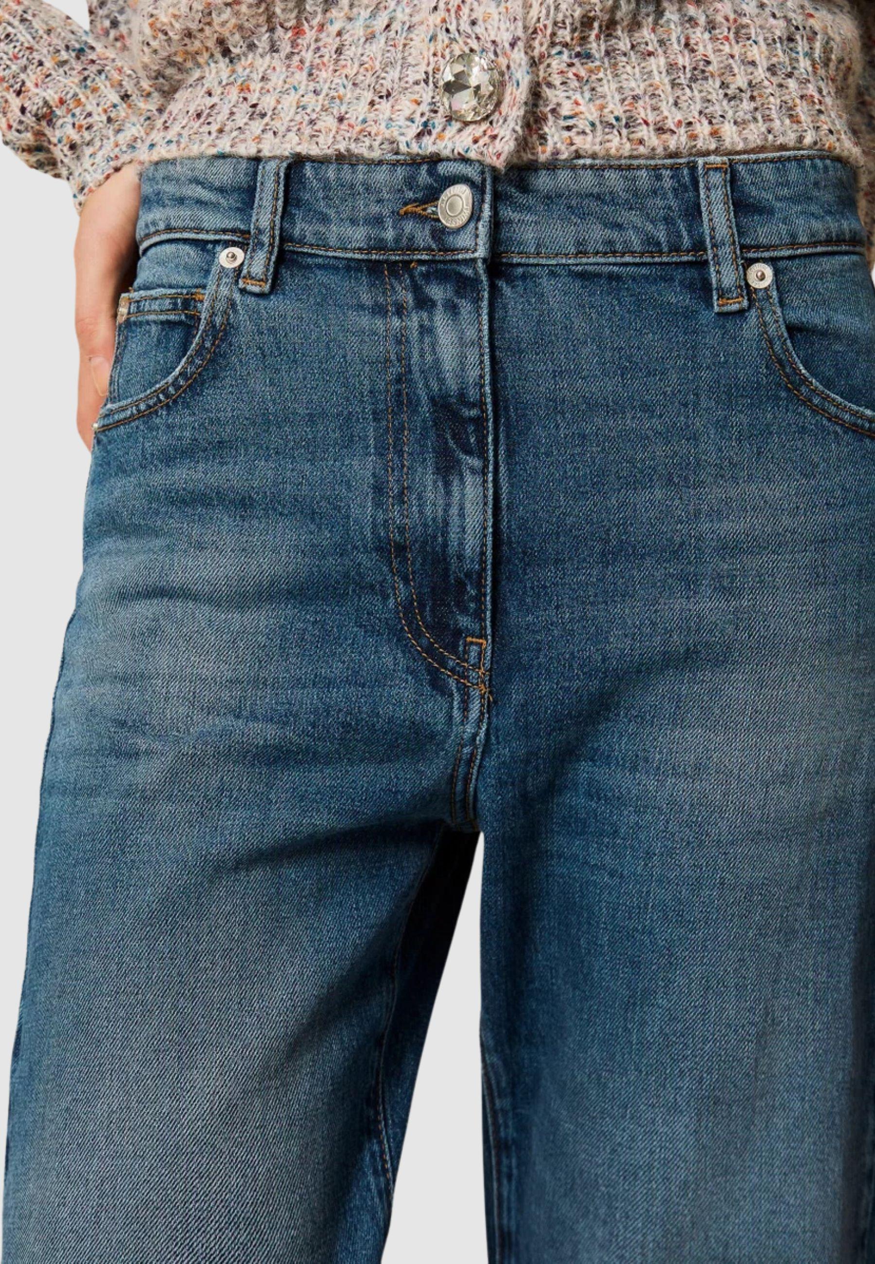 Jeans cinque tasche straight fit 
