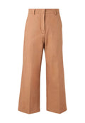 Cotton and linen culottes