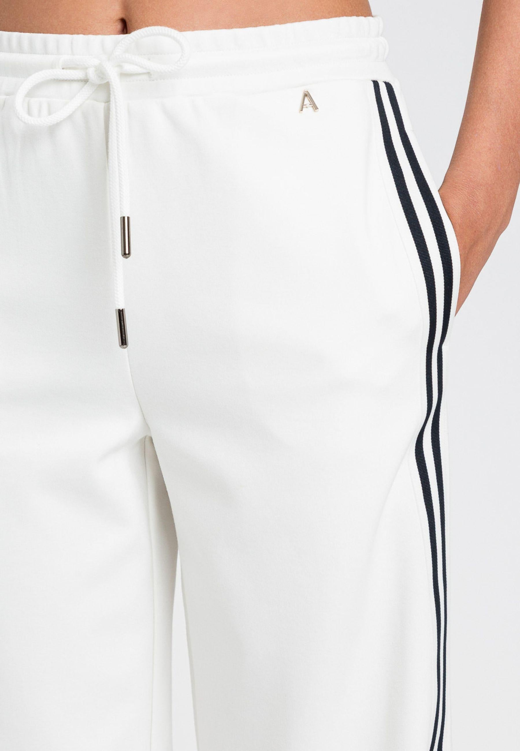Pantalone ampio con bande laterali e spacchi - Actitude 