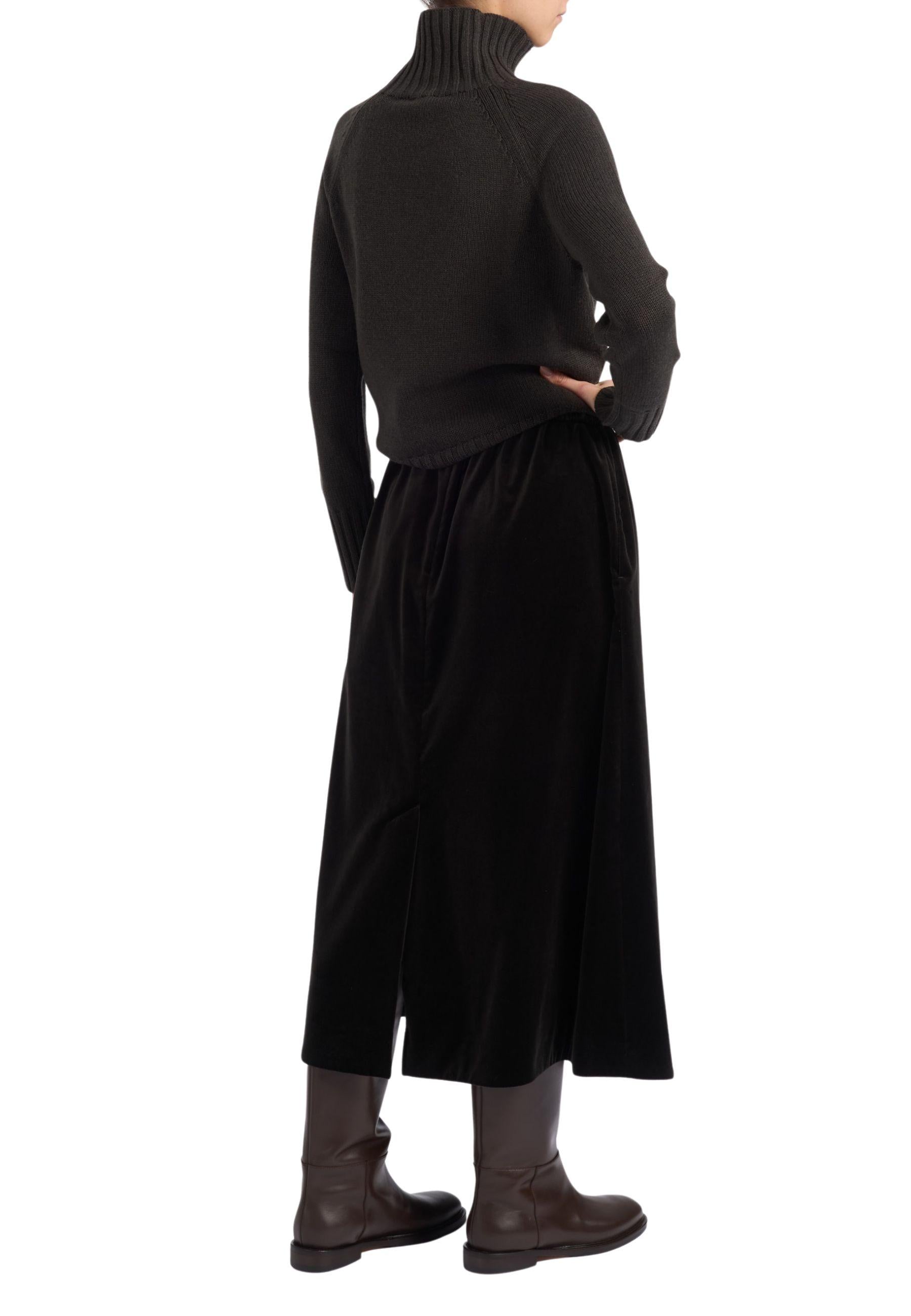 'S Max Mara - Gonna Glamour in velluto di cotone 
