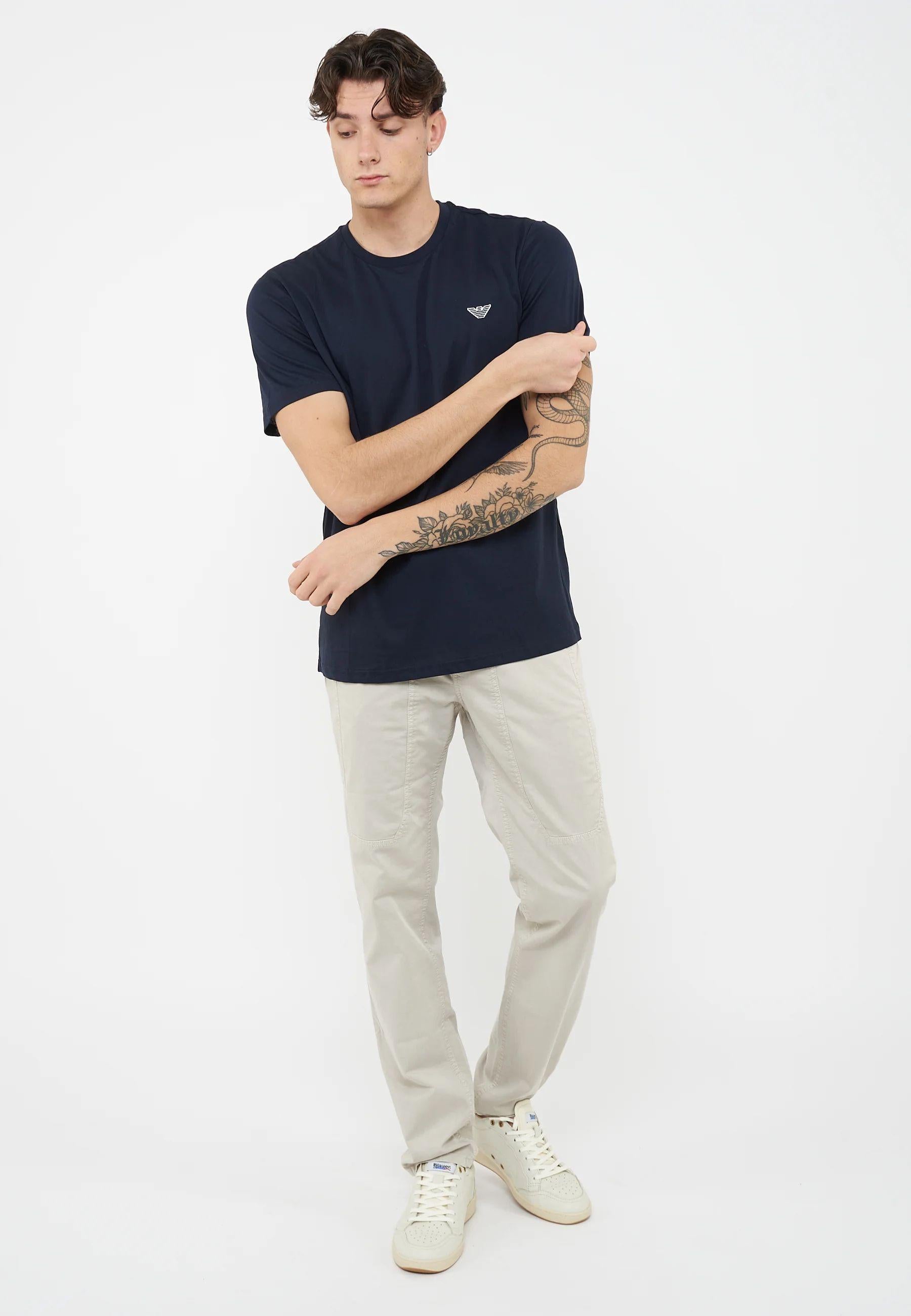 T-shirt uomo con logo aquila - Emporio Armani 