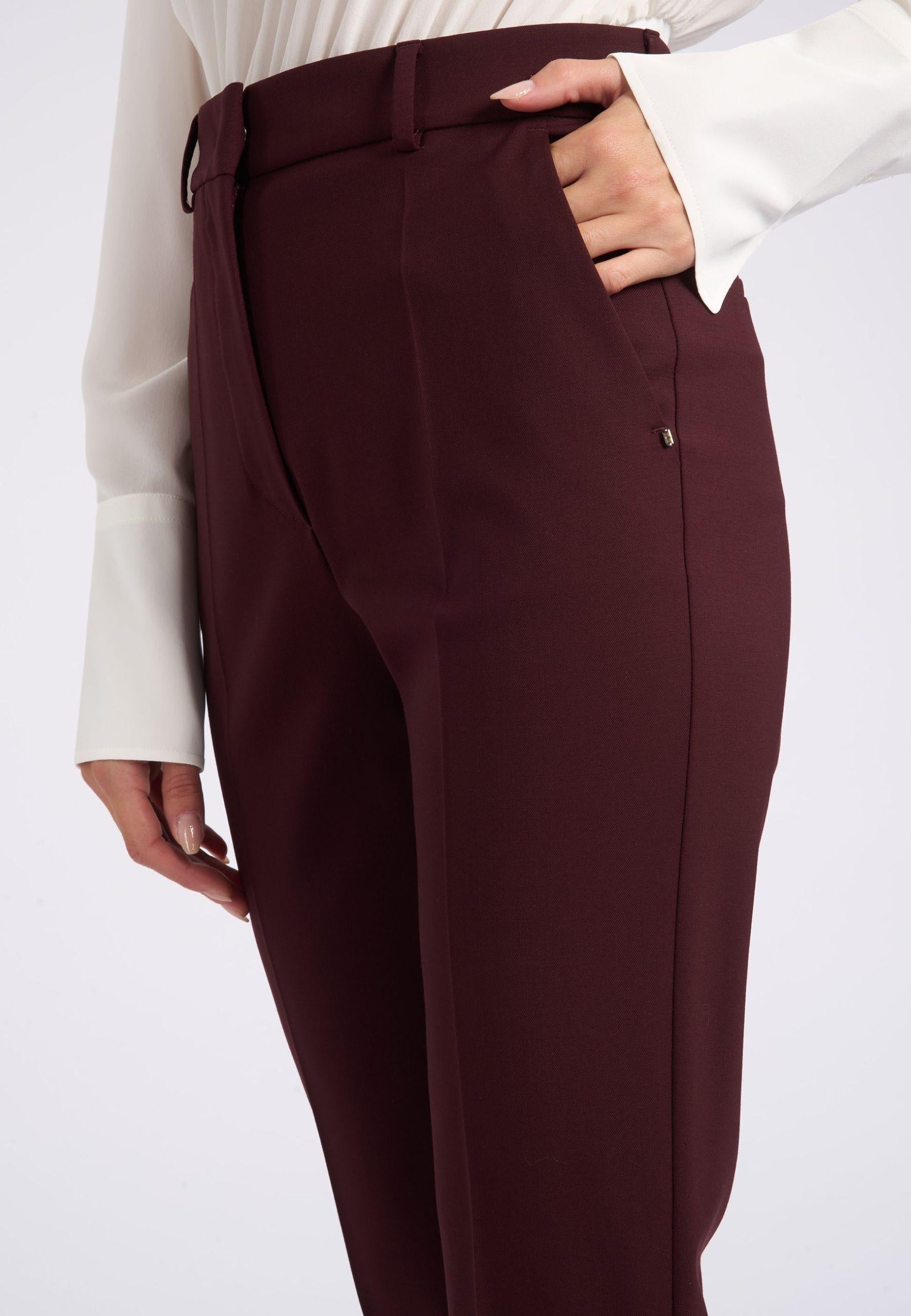 Pantalone flare "Febe" in lana stretch - Sportmax 
