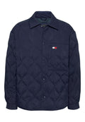 Leger geschnittene Daunen-Hemdjacke