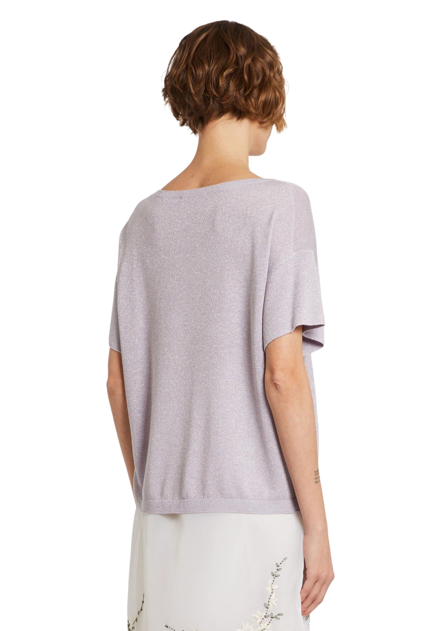 Maglia in filato misto seta lurex 